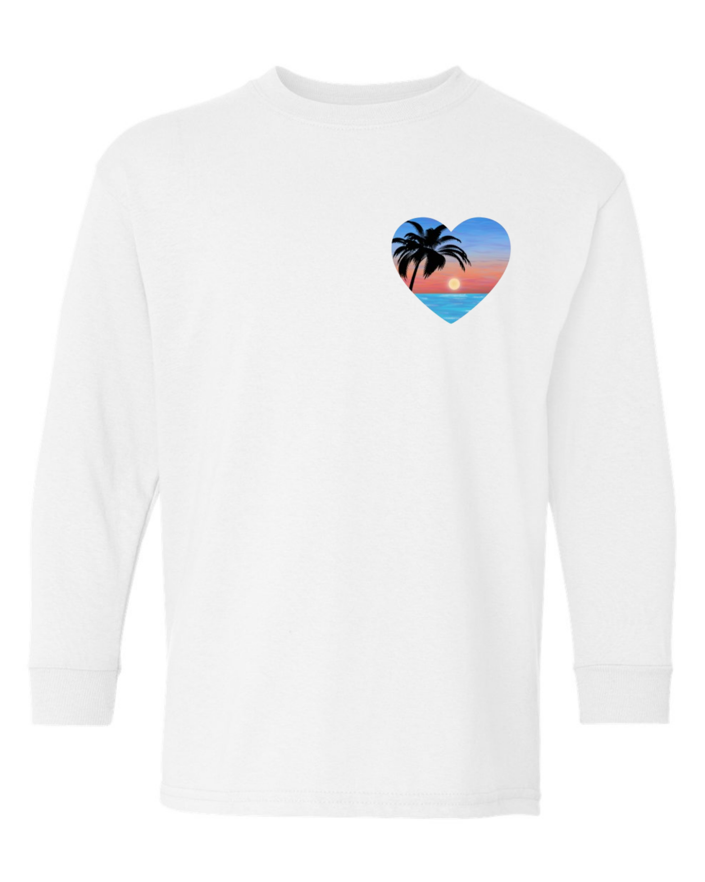 "Sunset Love" Youth Long Sleeve T-Shirt