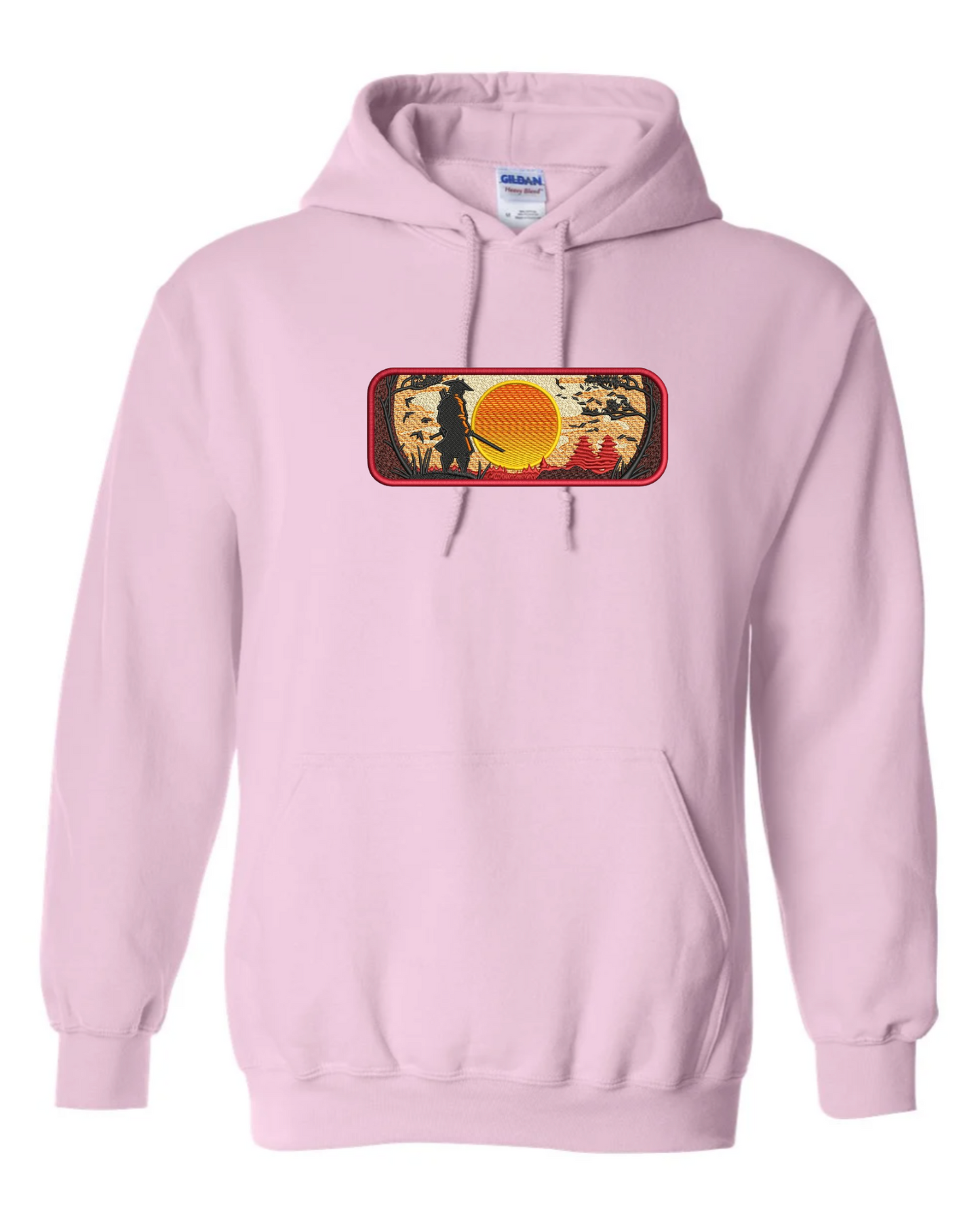 Samurai Sunrise Hooded Sweatshirt