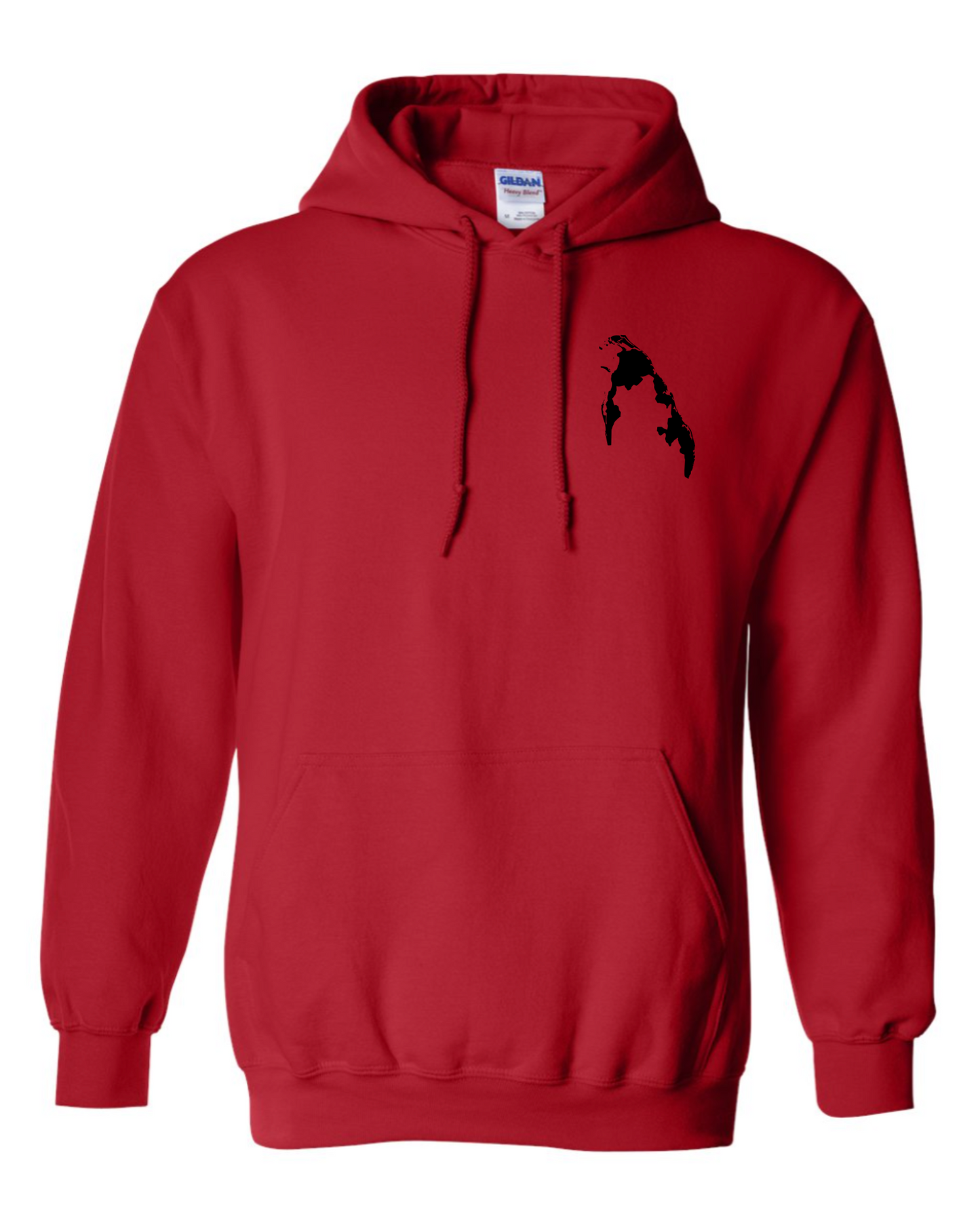 Tamil Eelam Map Hooded Sweatshirt