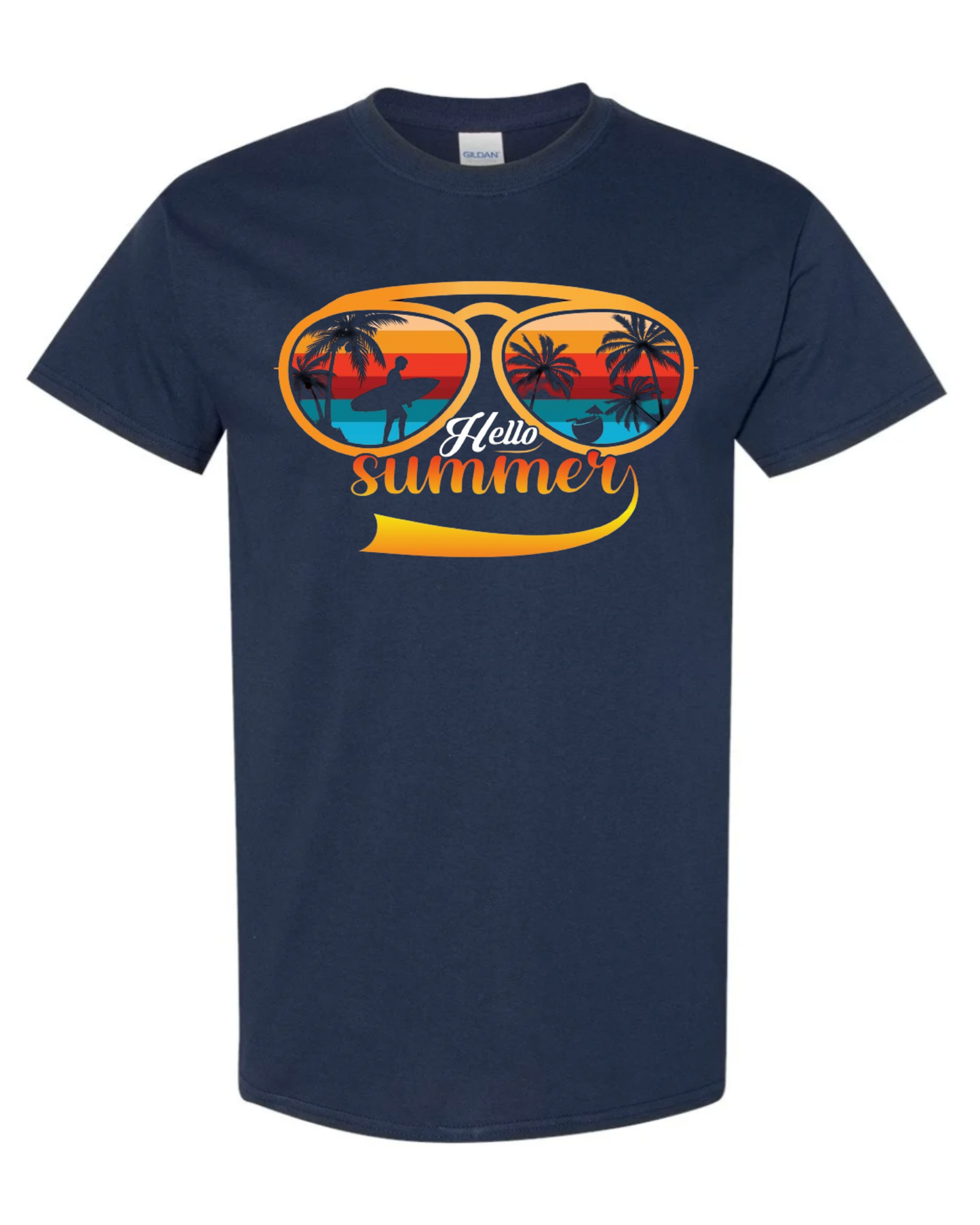 "Hello Summer" Short Sleeve T-Shirt