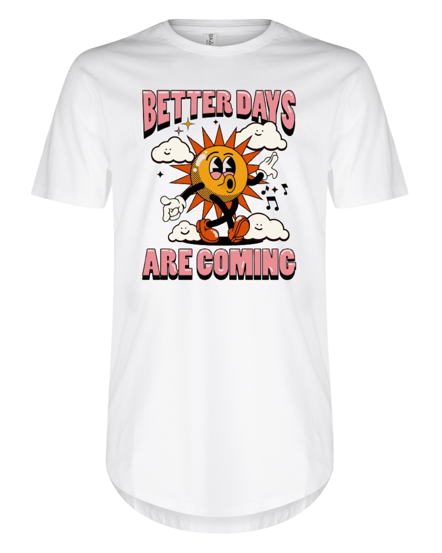 "Better Days Are Coming" Men's Long T-Shirt