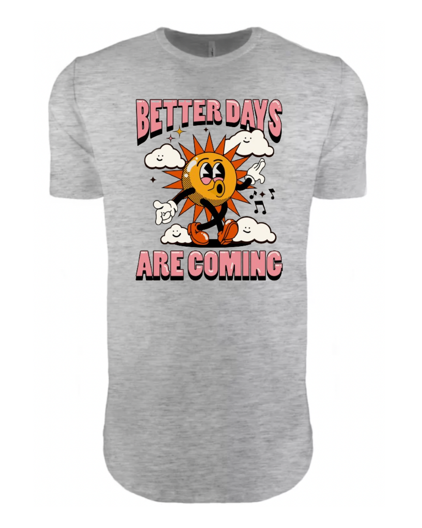 "Better Days Are Coming" Men's Long T-Shirt