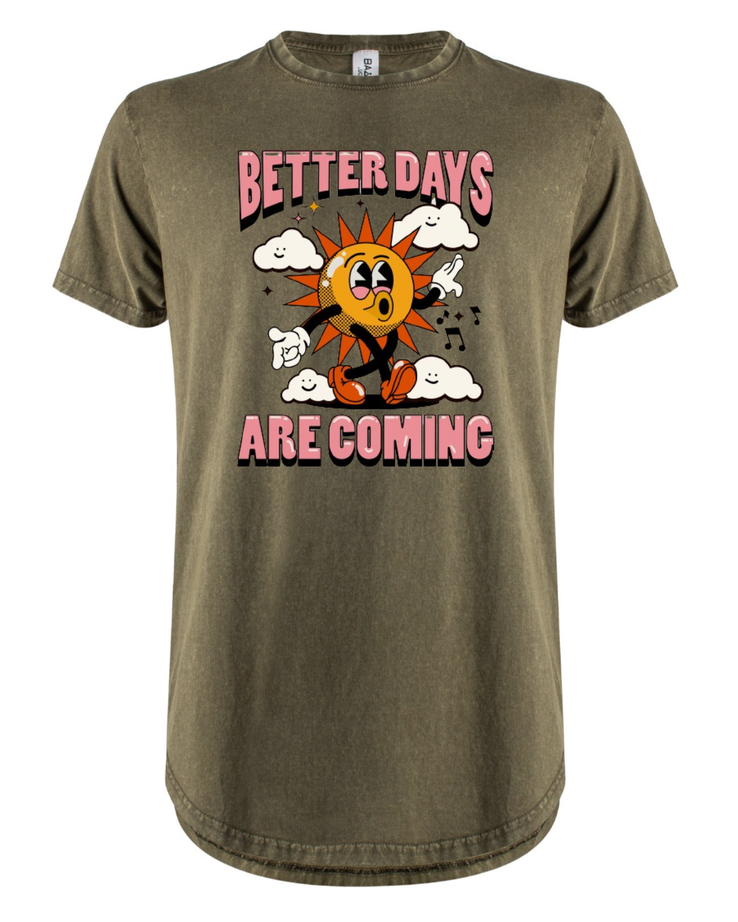 "Better Days Are Coming" Men's Long T-Shirt