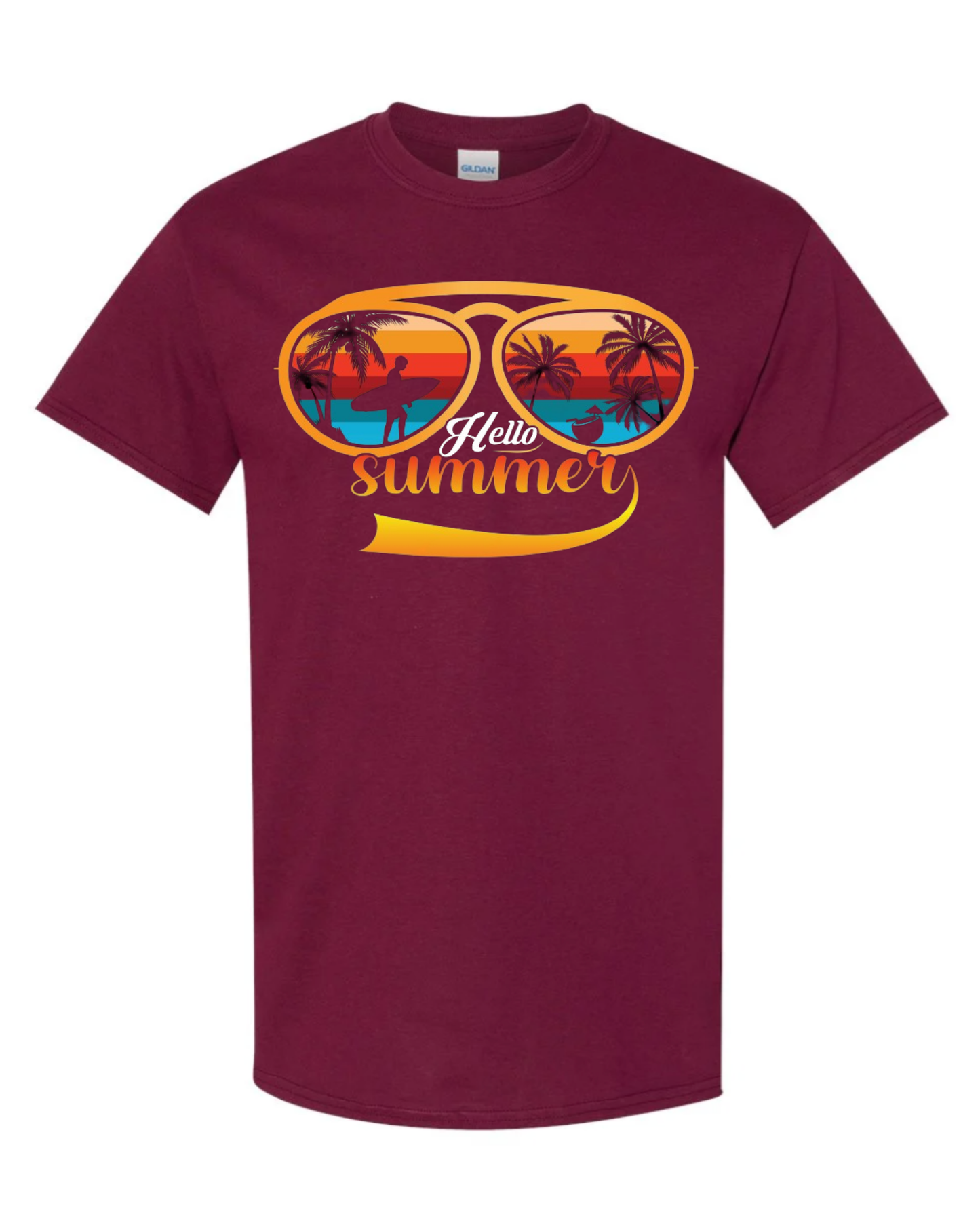 "Hello Summer" Short Sleeve T-Shirt