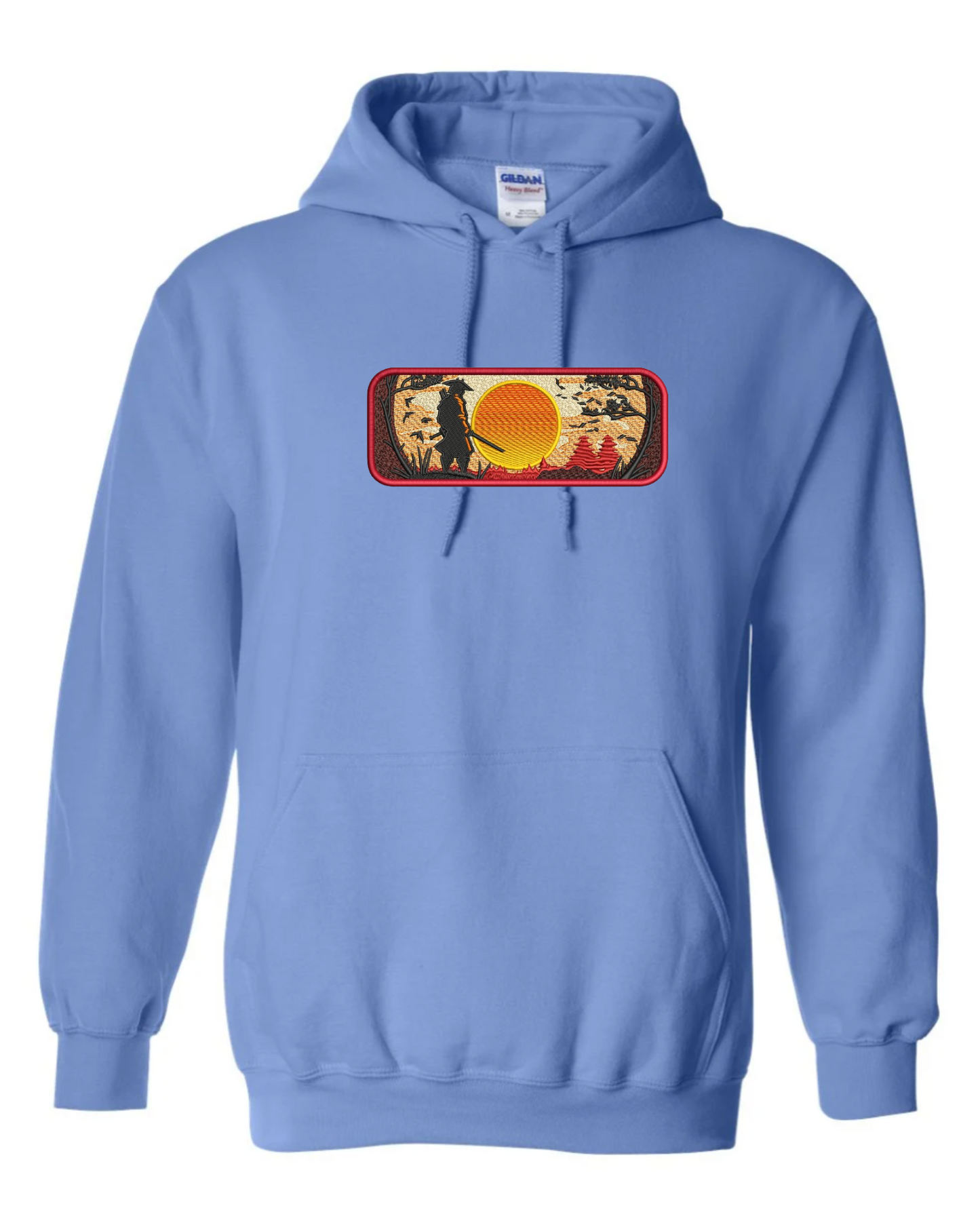 Samurai Sunrise Hooded Sweatshirt