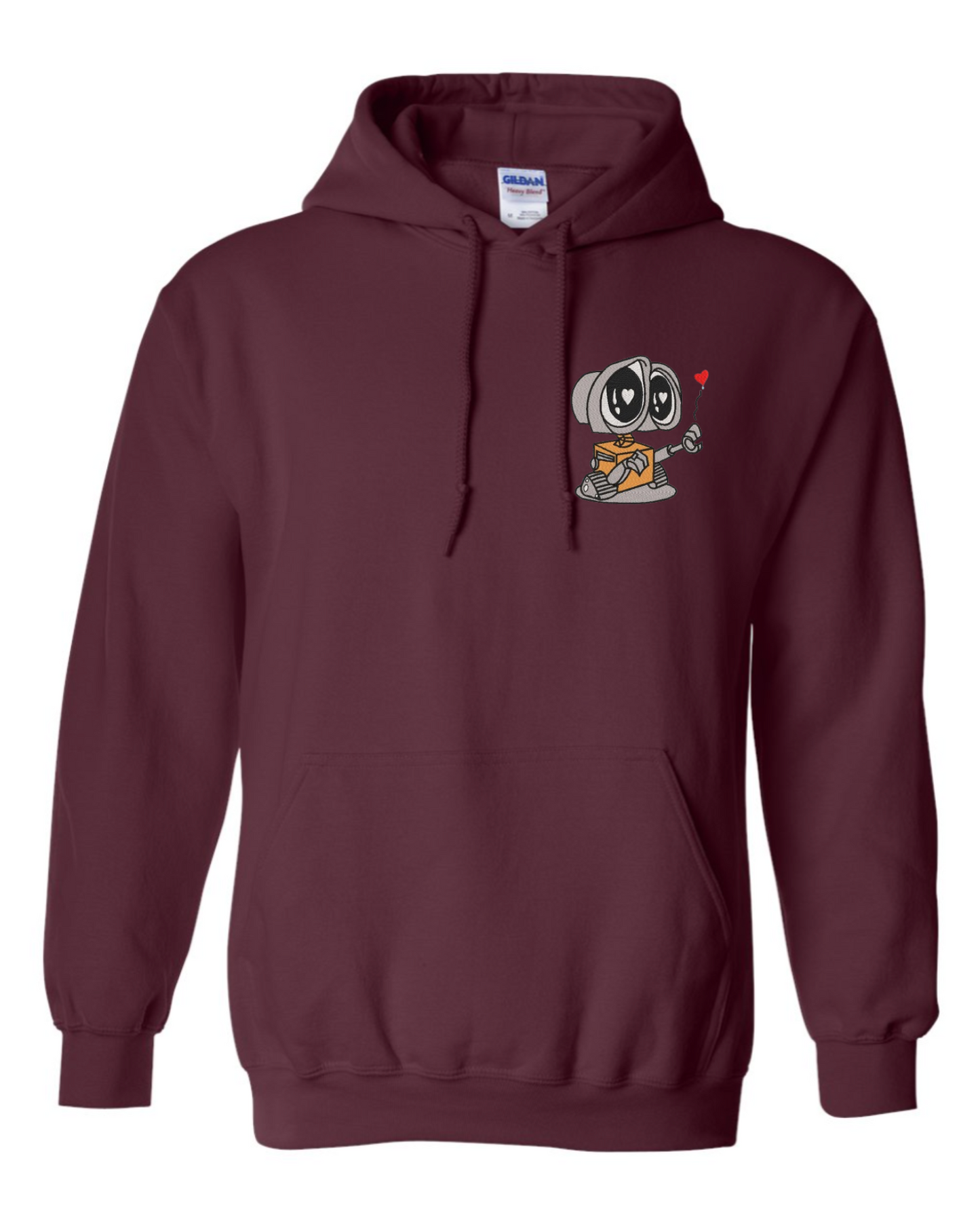 Wall-E and Eva Hooded Sweatshirt (1/2)