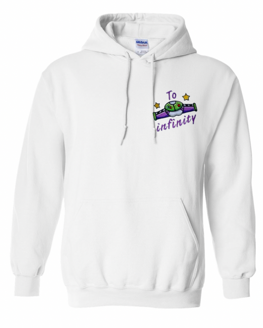 To Infinity and Beyond Hooded Sweatshirt (1/2)