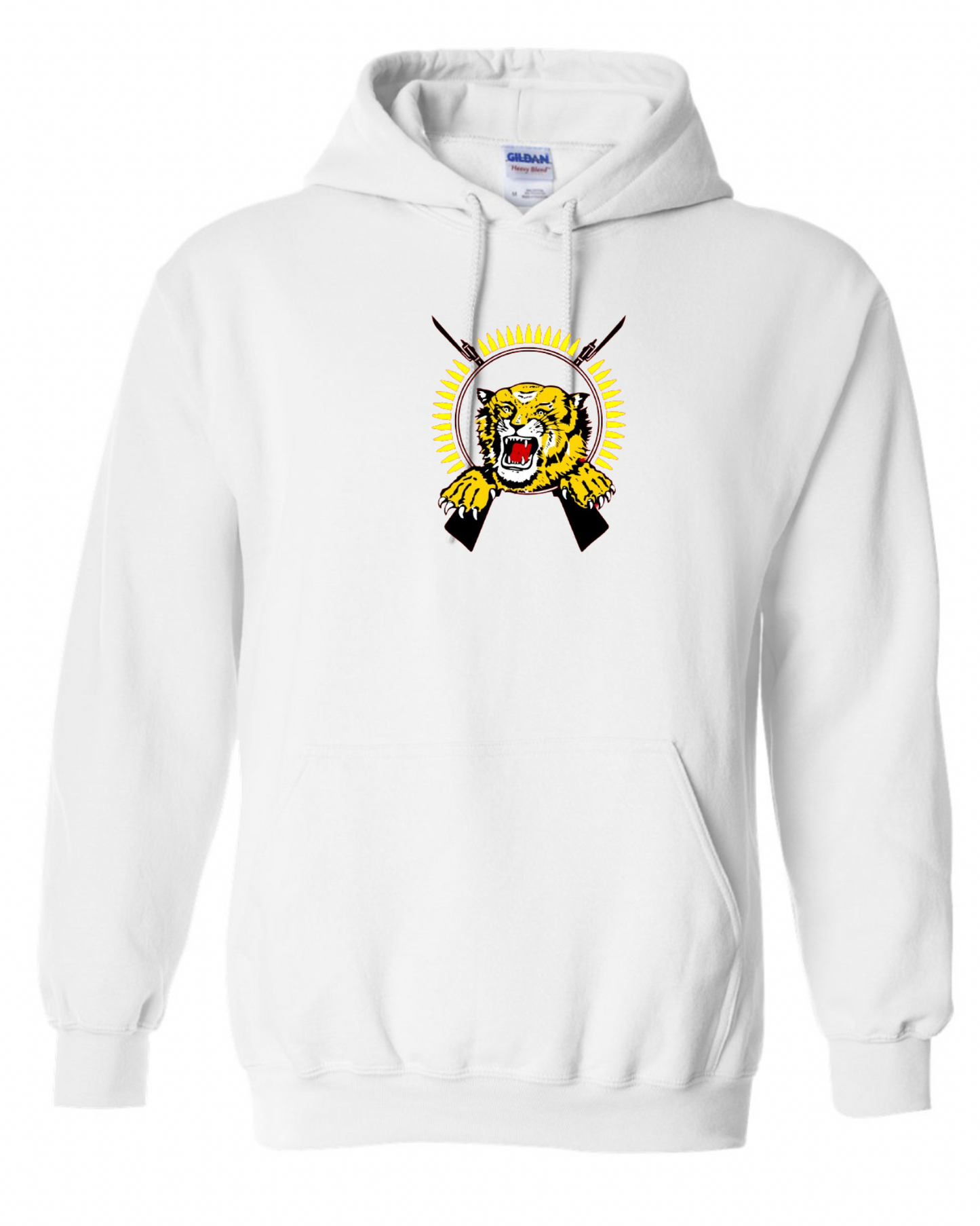 Tamil Eelam Tiger v2 Hooded Sweatshirt