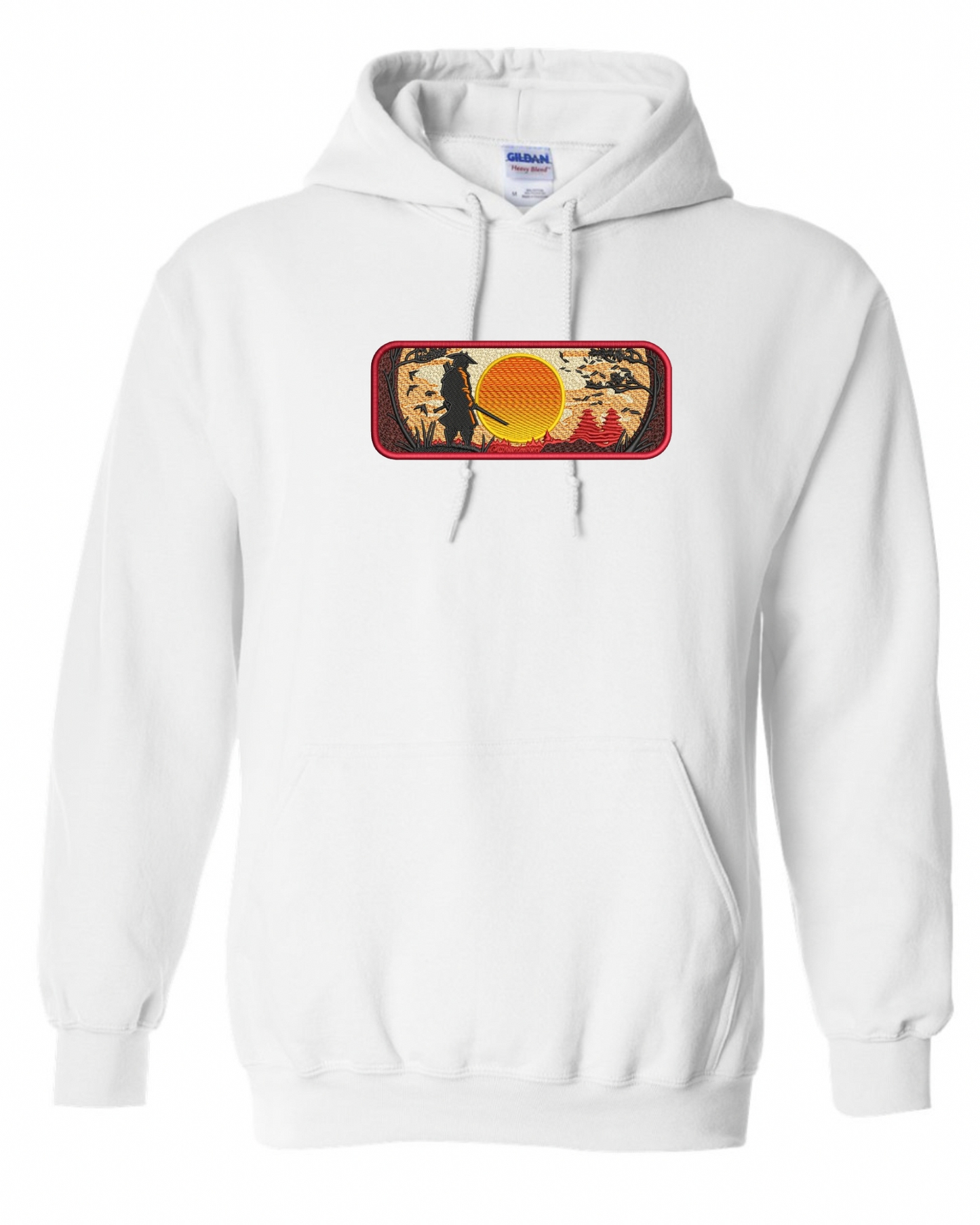 Samurai Sunrise Hooded Sweatshirt