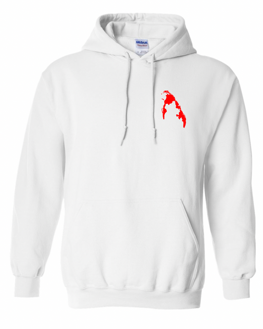 Tamil Eelam Map Hooded Sweatshirt