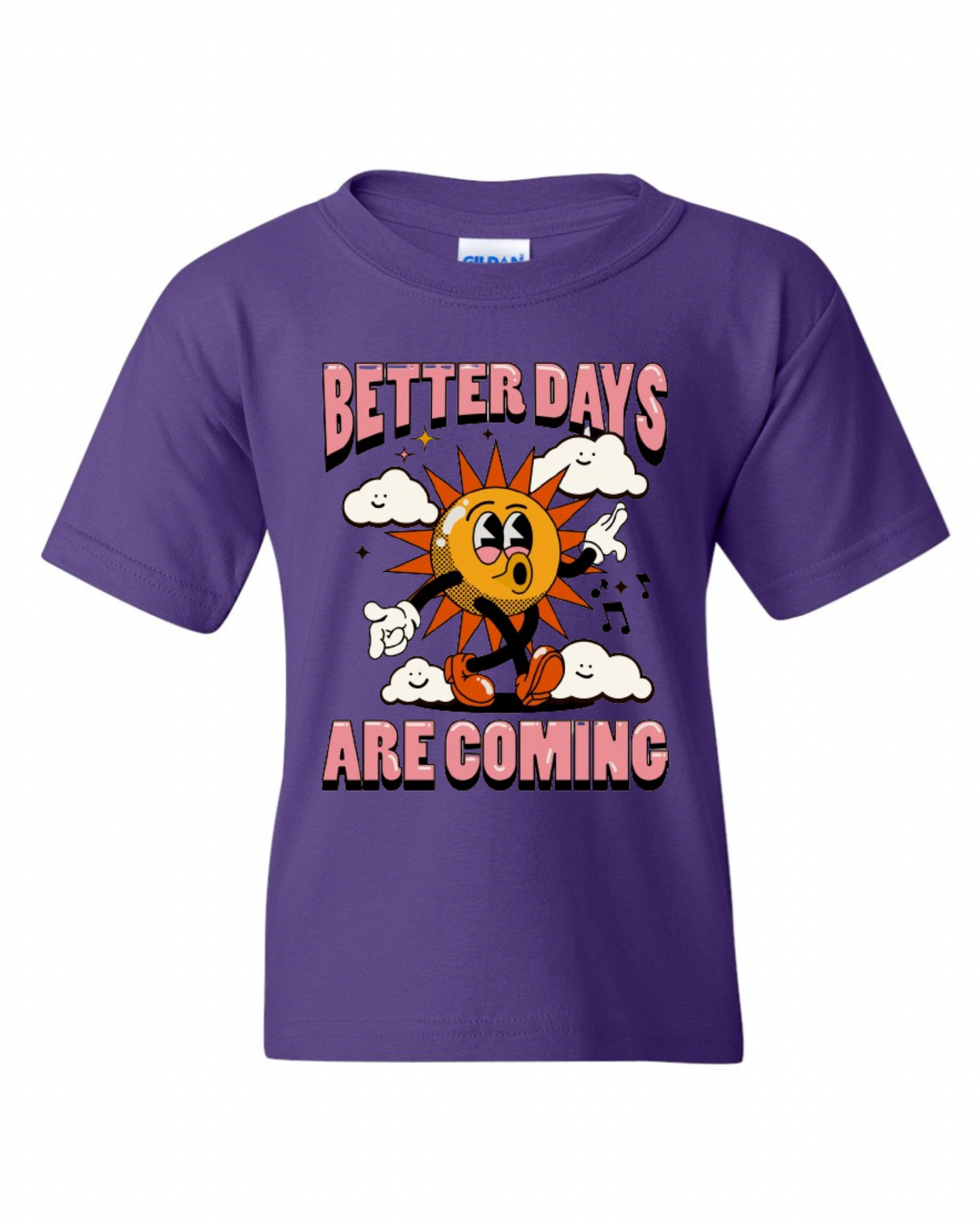 "Better Days Are Coming" Youth Short Sleeve T-shirt