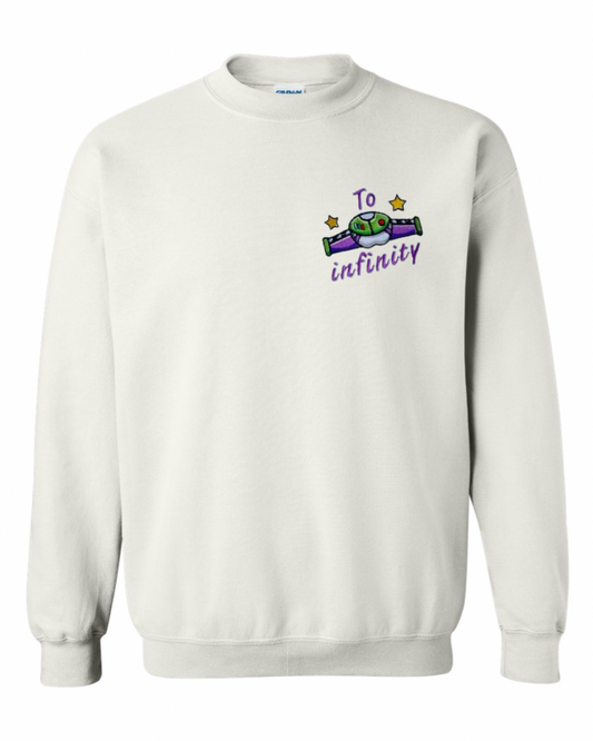 To Infinity and Beyond Crewneck Sweatshirt (1/2)