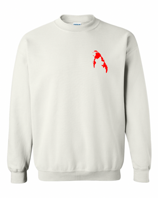 Tamil Eelam Map Crewneck Sweatshirt