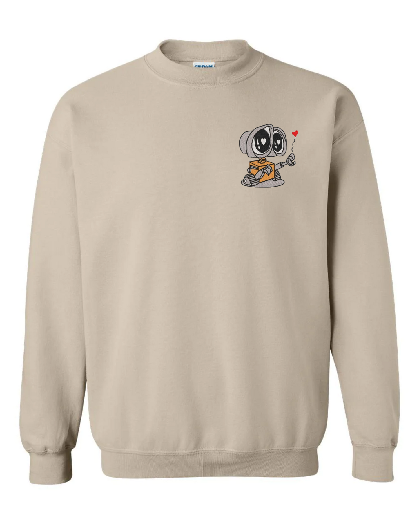 Wall-E and Eva Crewneck Sweatshirt (1/2)