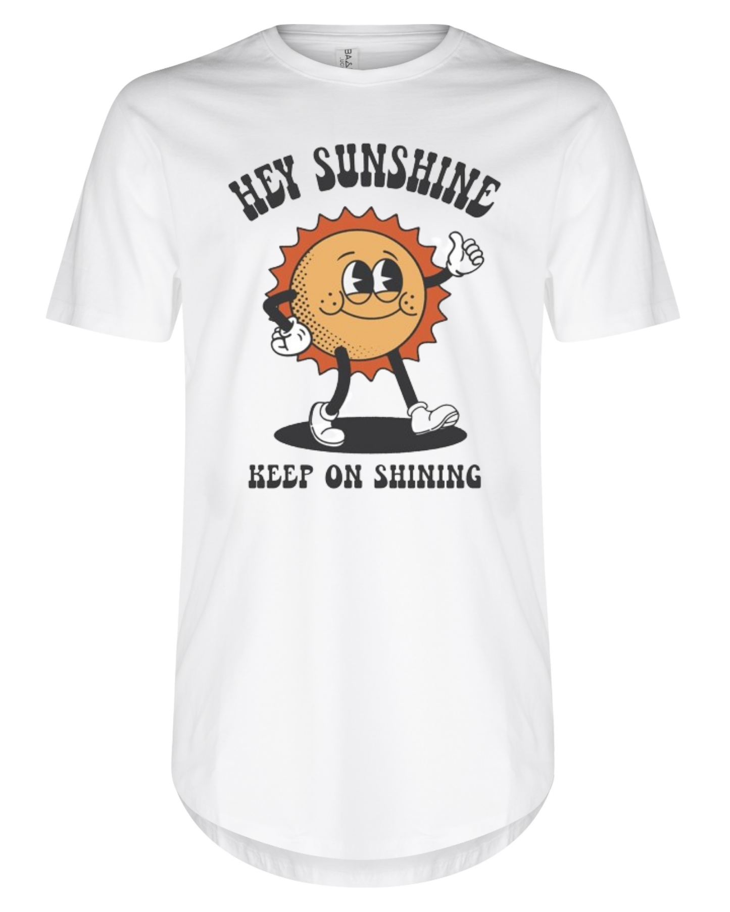 "Hey Sunshine" Men's Long T-Shirt