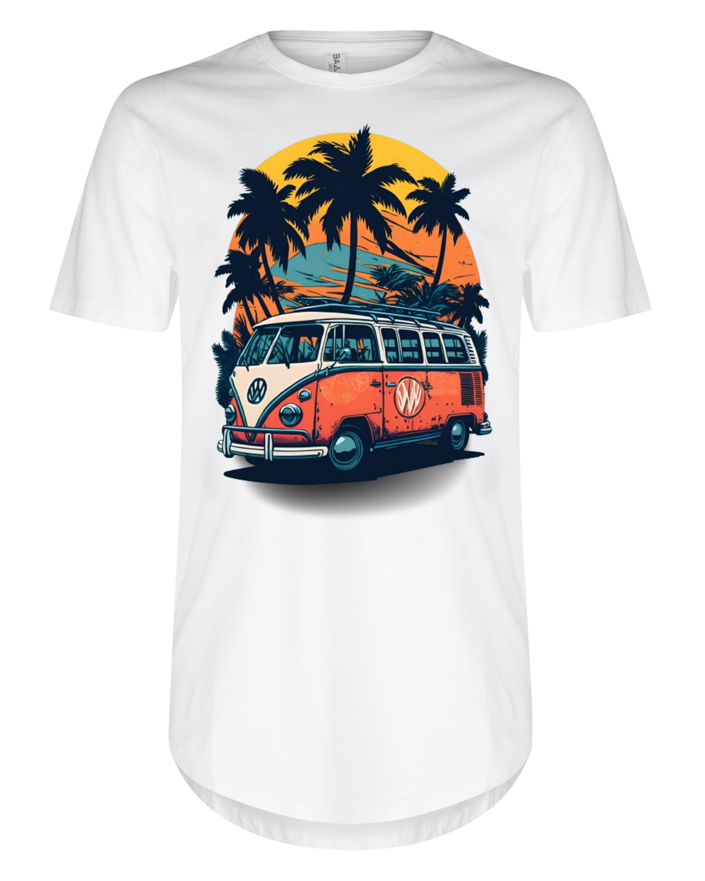 "Summer Vibes" Men's Long T-Shirt