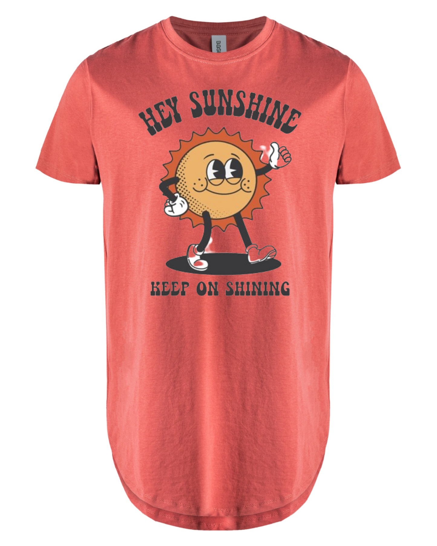 "Hey Sunshine" Men's Long T-Shirt