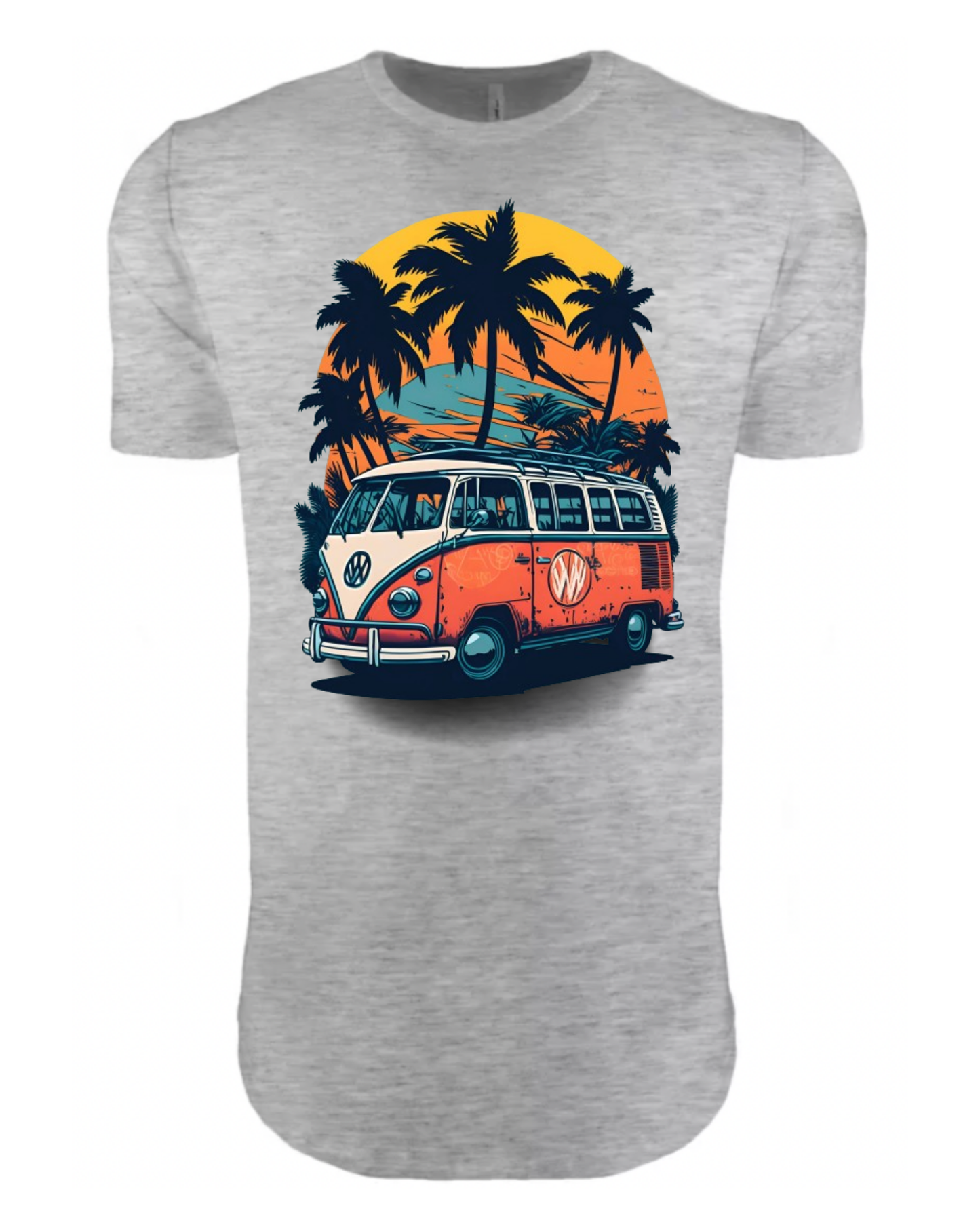 "Summer Vibes" Men's Long T-Shirt