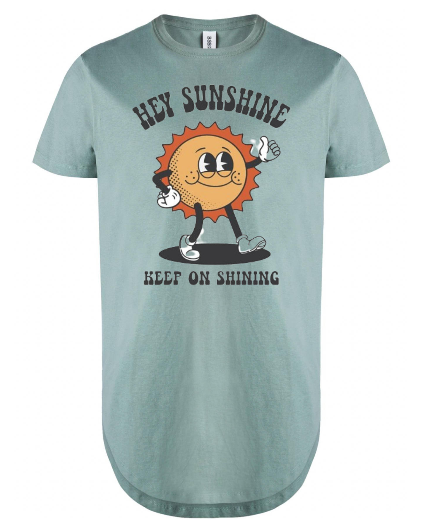 "Hey Sunshine" Men's Long T-Shirt