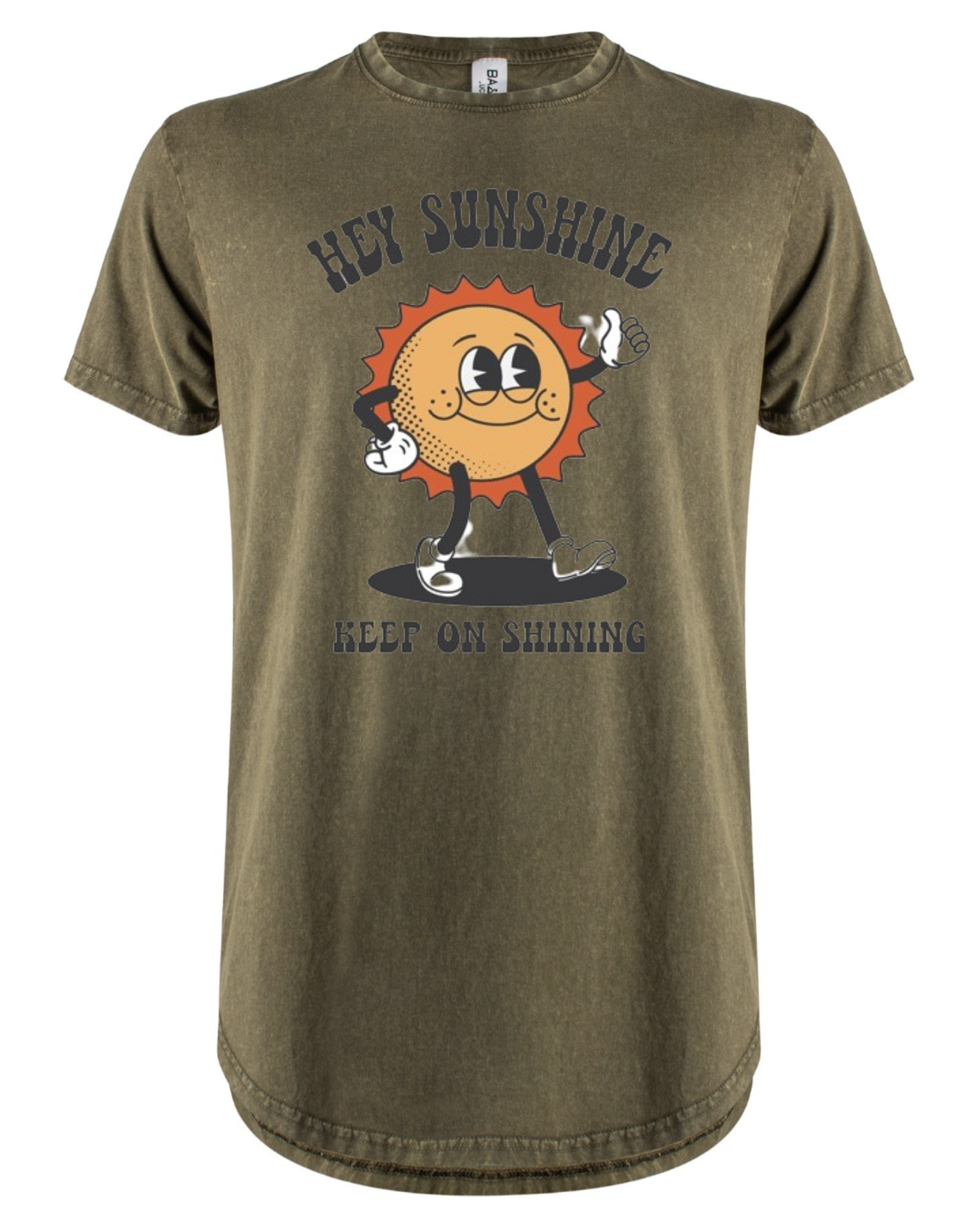 "Hey Sunshine" Men's Long T-Shirt