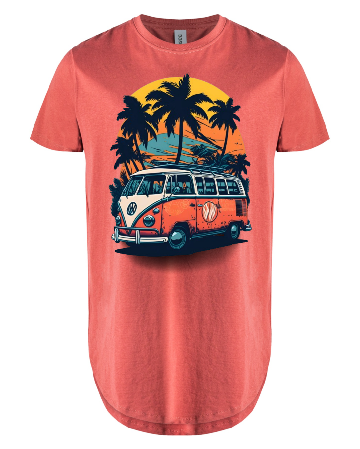 "Summer Vibes" Men's Long T-Shirt