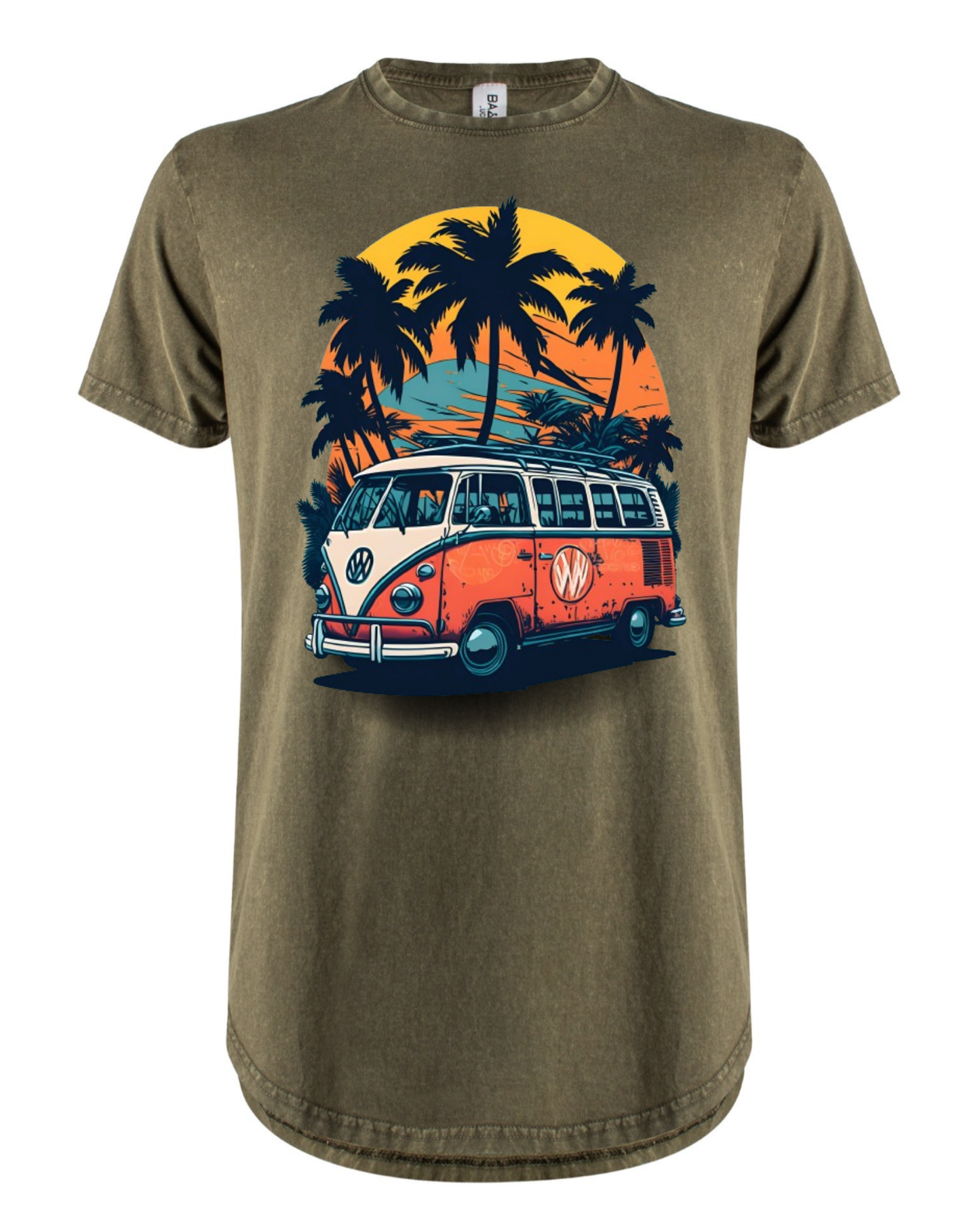 "Summer Vibes" Men's Long T-Shirt