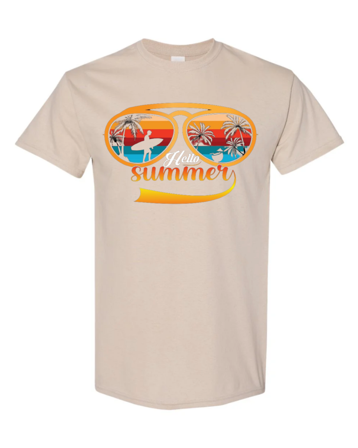 "Hello Summer" Short Sleeve T-Shirt