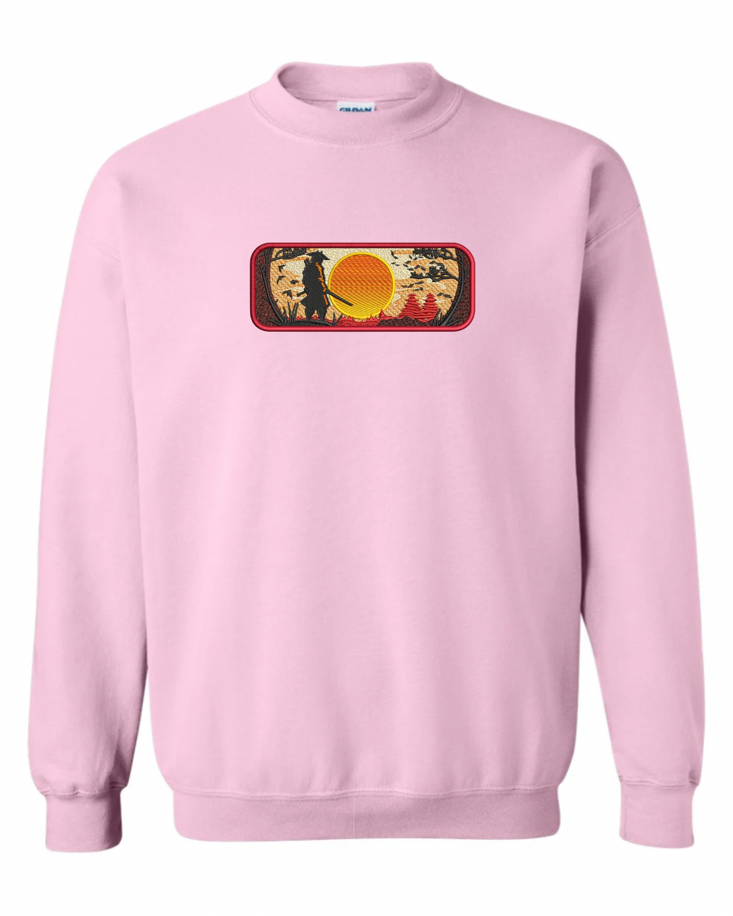 Samurai Sunrise Crewneck Sweatshirt