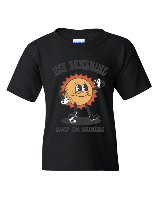 "Hey Sunshine" Youth Short Sleeve T-shirt