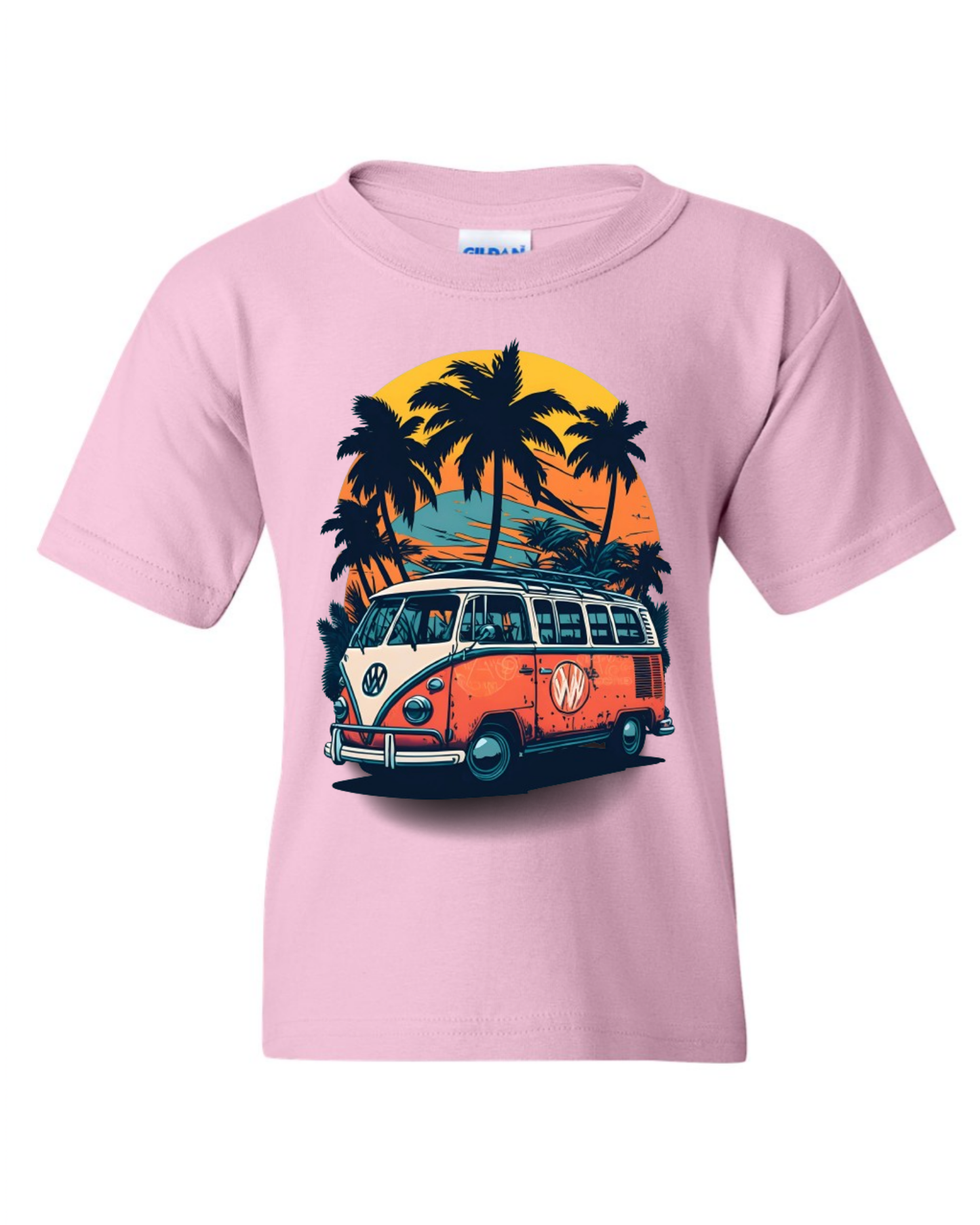 "Summer Vibes" Youth Short Sleeve T-shirt