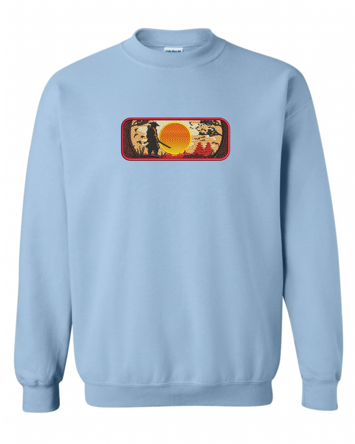 Samurai Sunrise Crewneck Sweatshirt