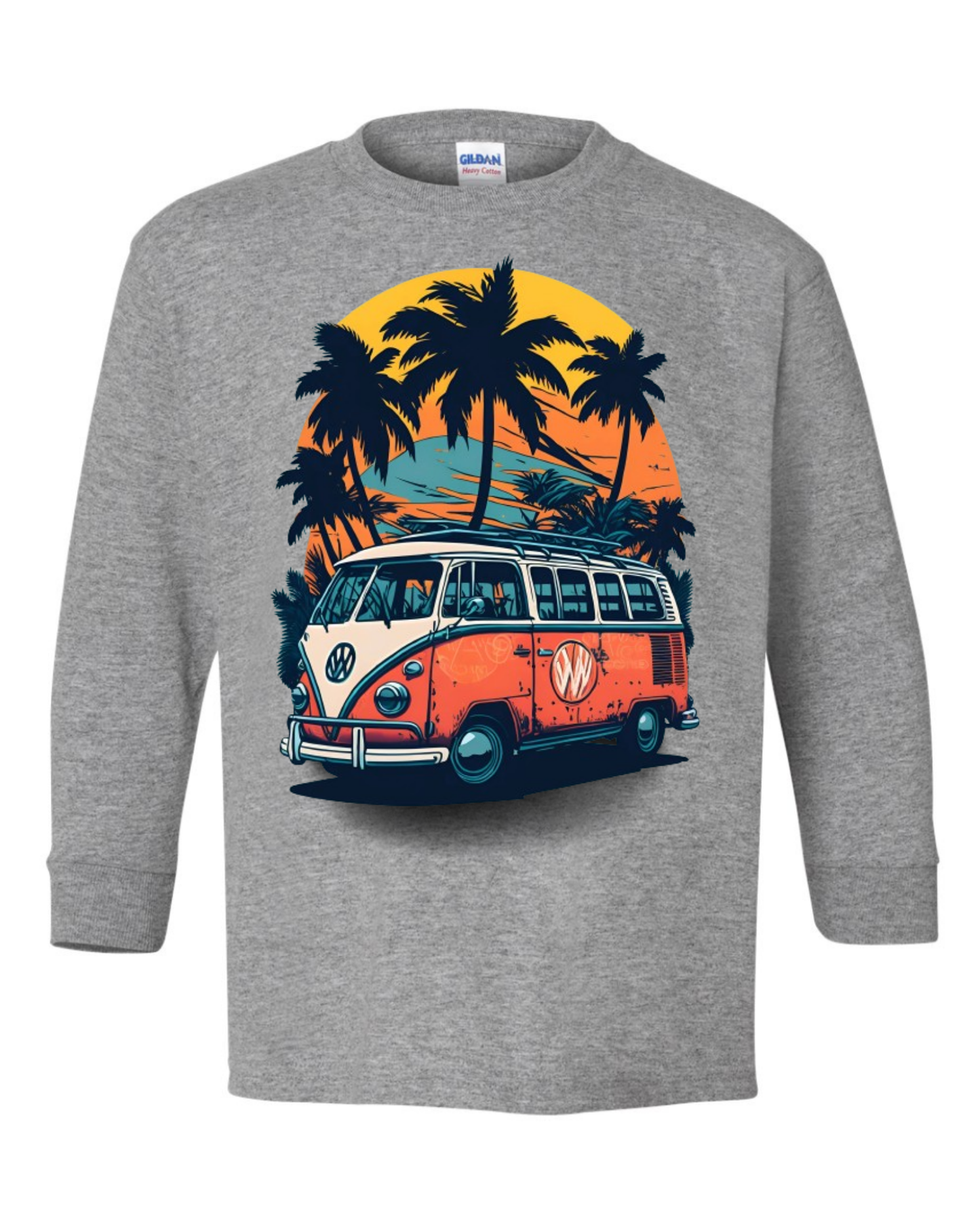 "Summer Vibes" Youth Long Sleeve T-Shirt