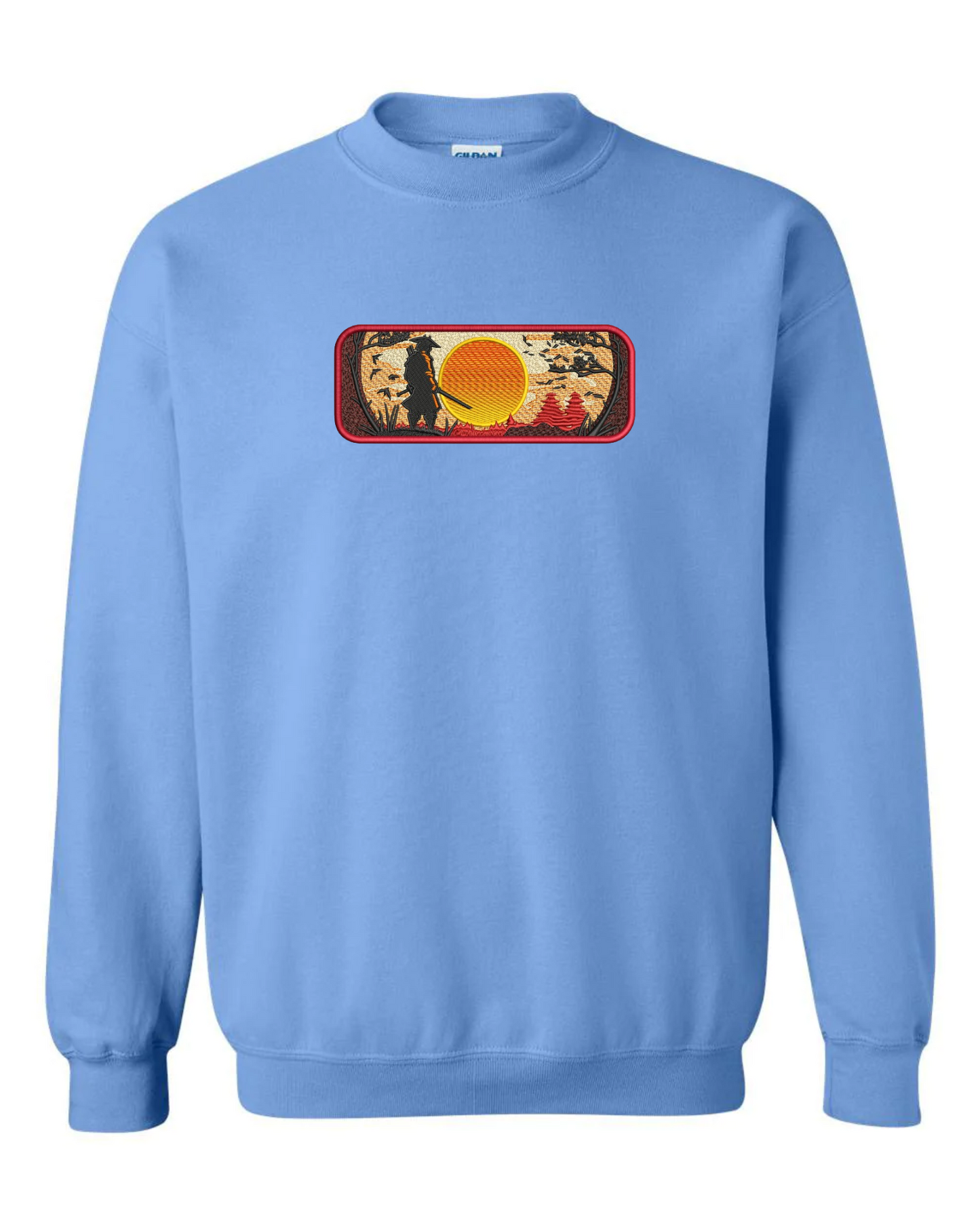 Samurai Sunrise Crewneck Sweatshirt