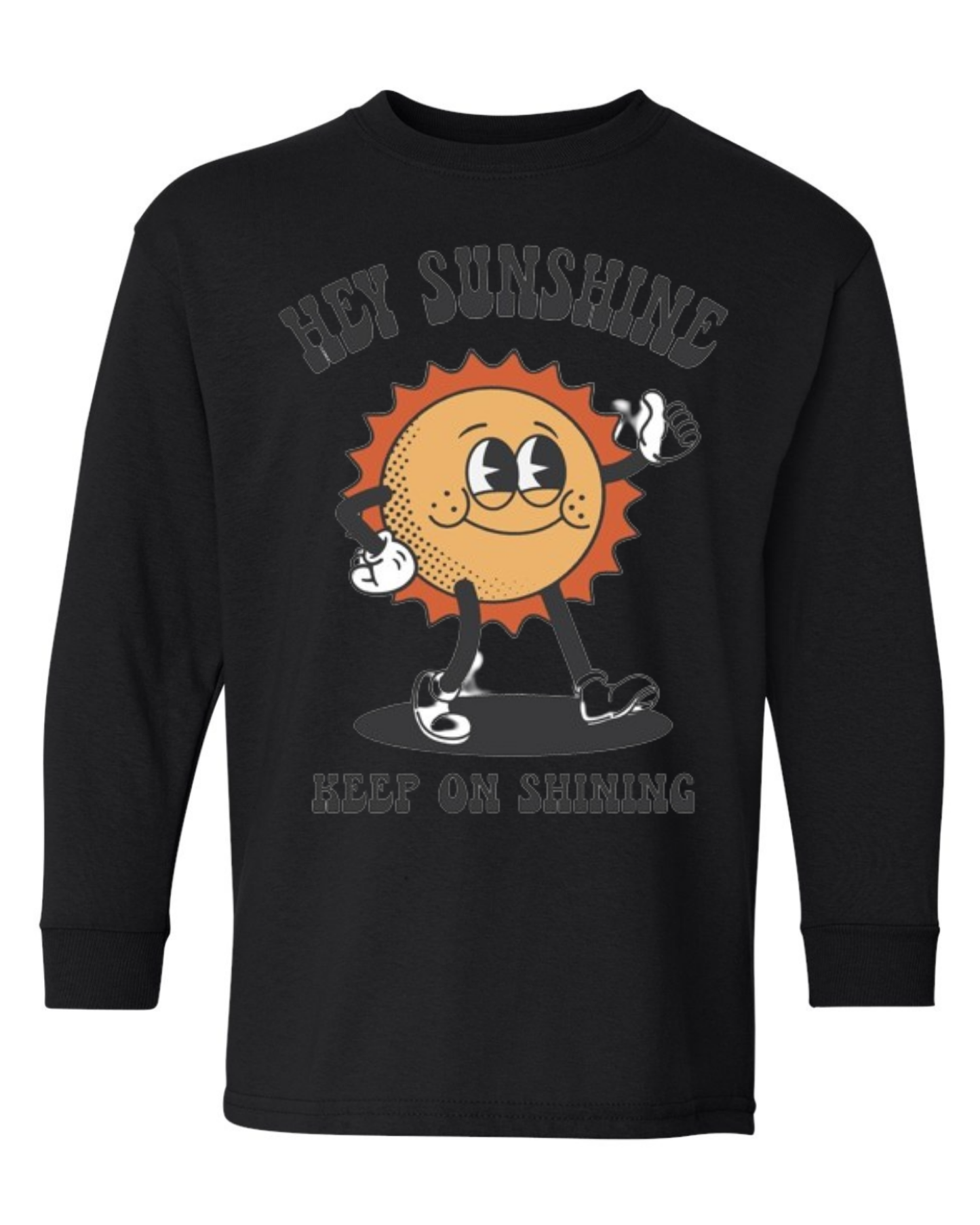 "Hey Sunshine" Youth Long Sleeve T-Shirt