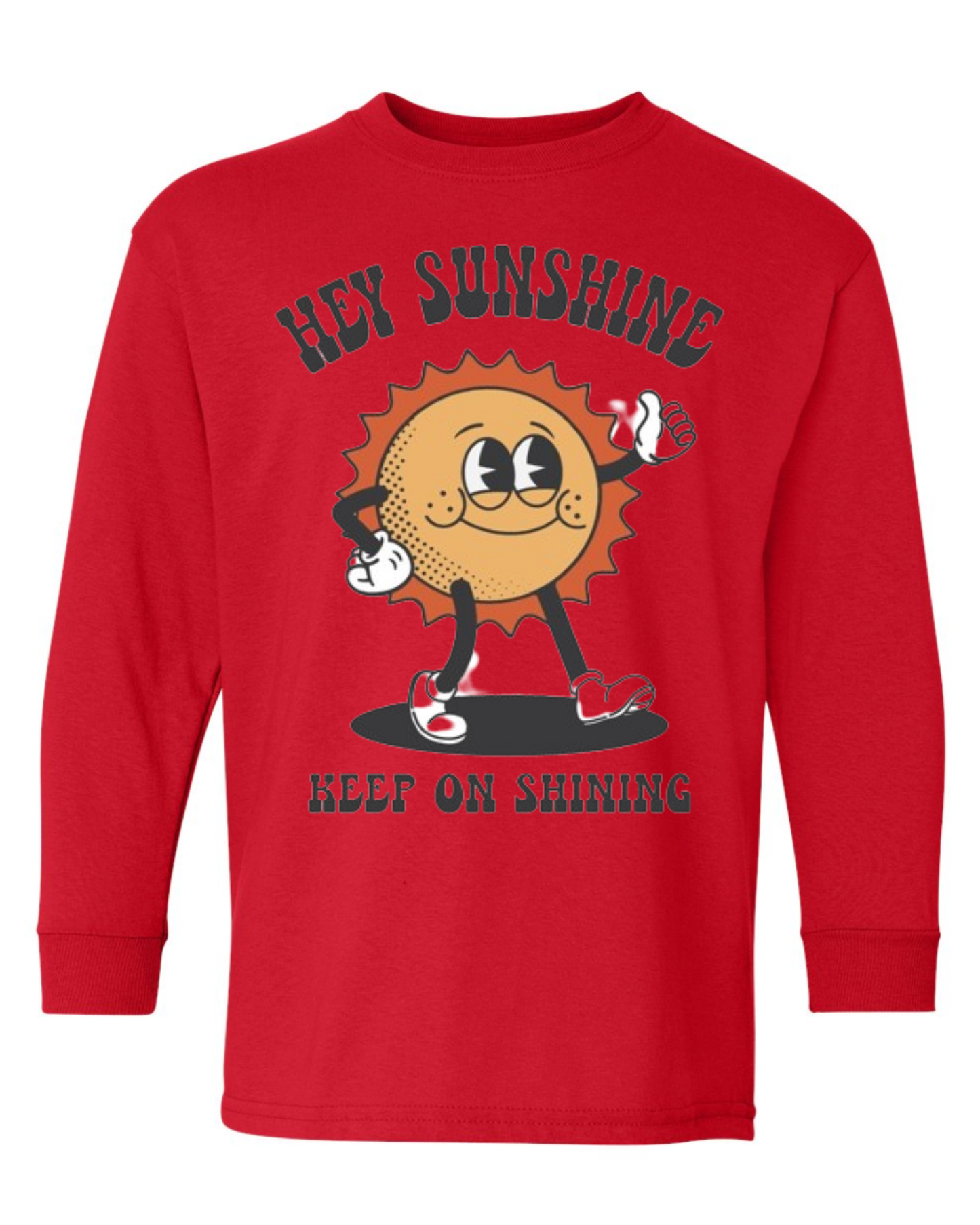 "Hey Sunshine" Youth Long Sleeve T-Shirt