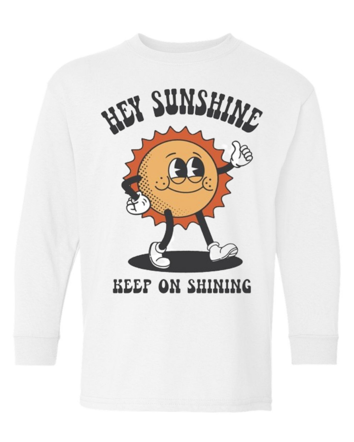 "Hey Sunshine" Youth Long Sleeve T-Shirt