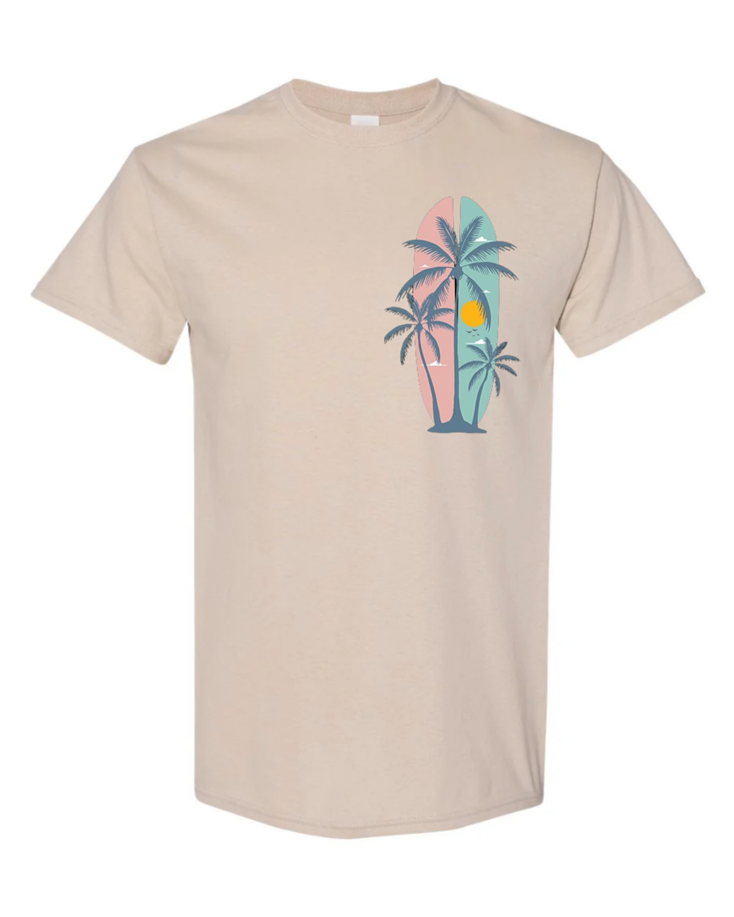 "Summer Palm Trees" Short Sleeve T-Shirt