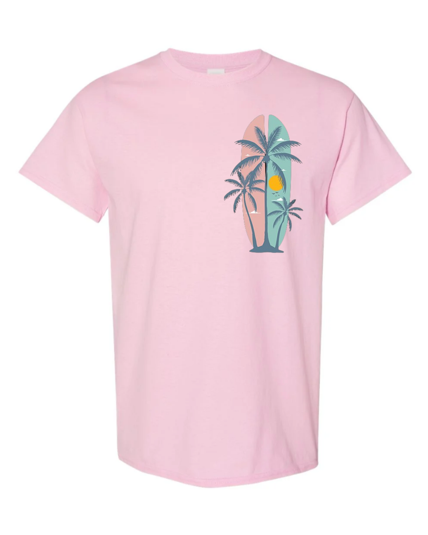 "Summer Palm Trees" Short Sleeve T-Shirt