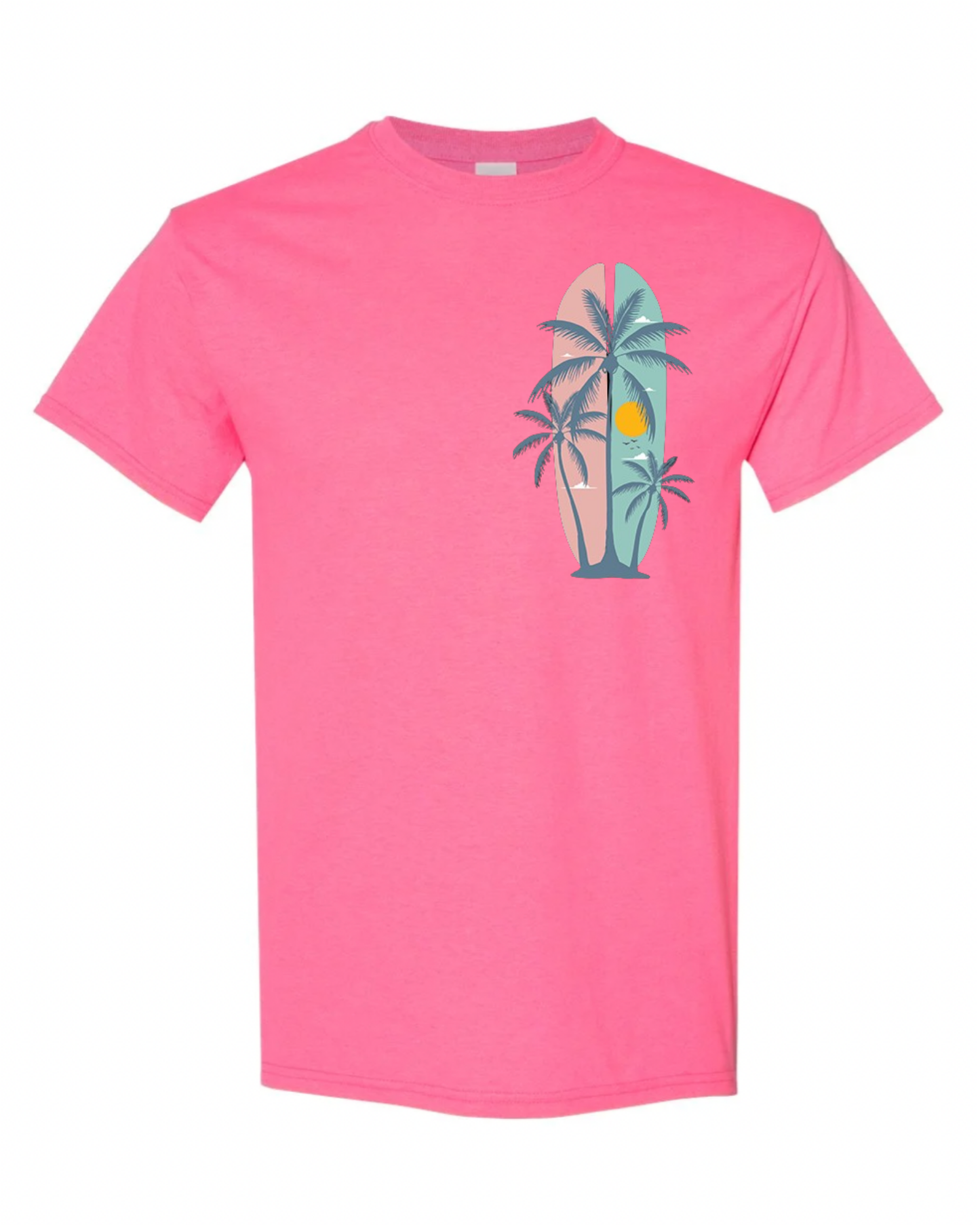 "Summer Palm Trees" Short Sleeve T-Shirt