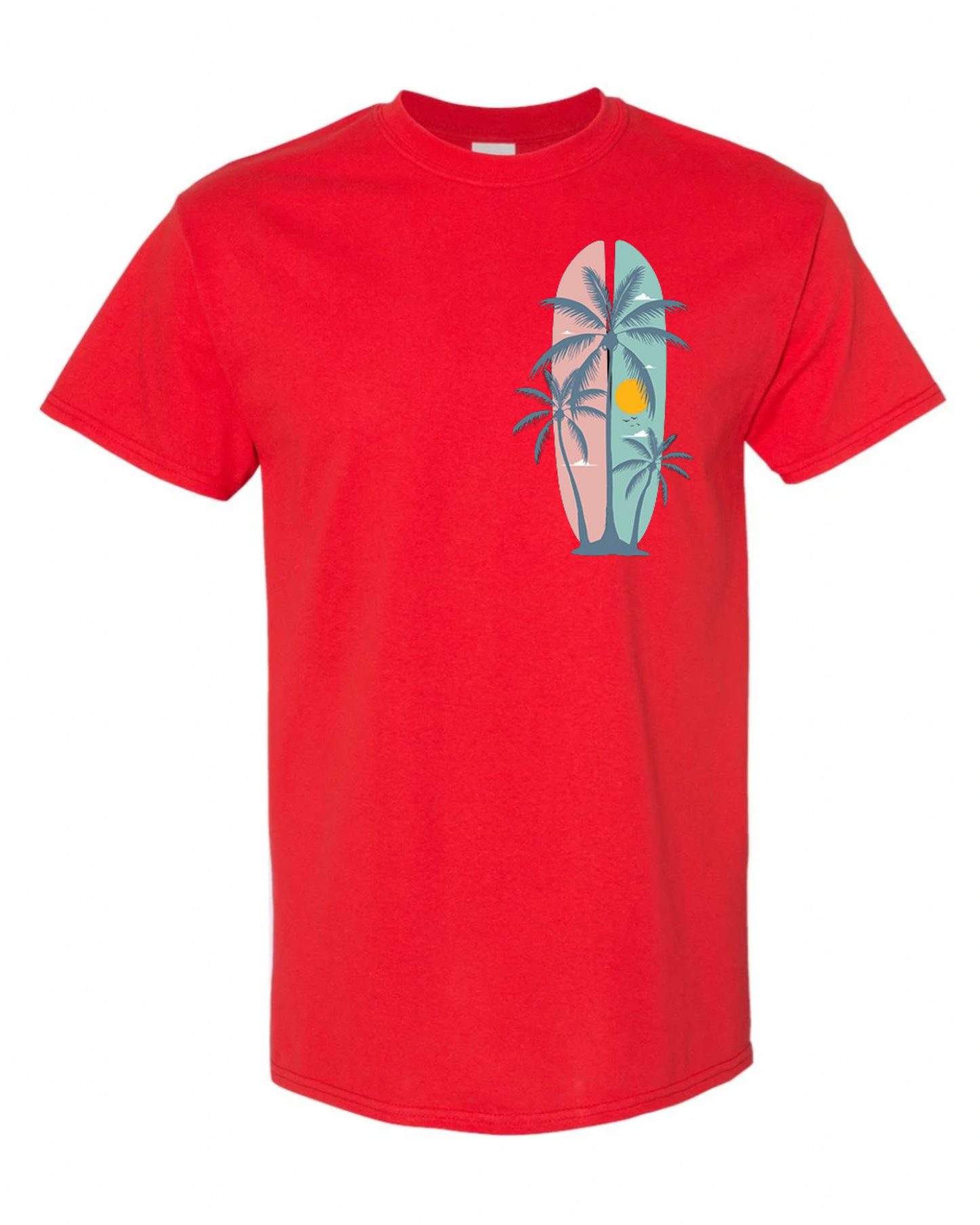 "Summer Palm Trees" Short Sleeve T-Shirt