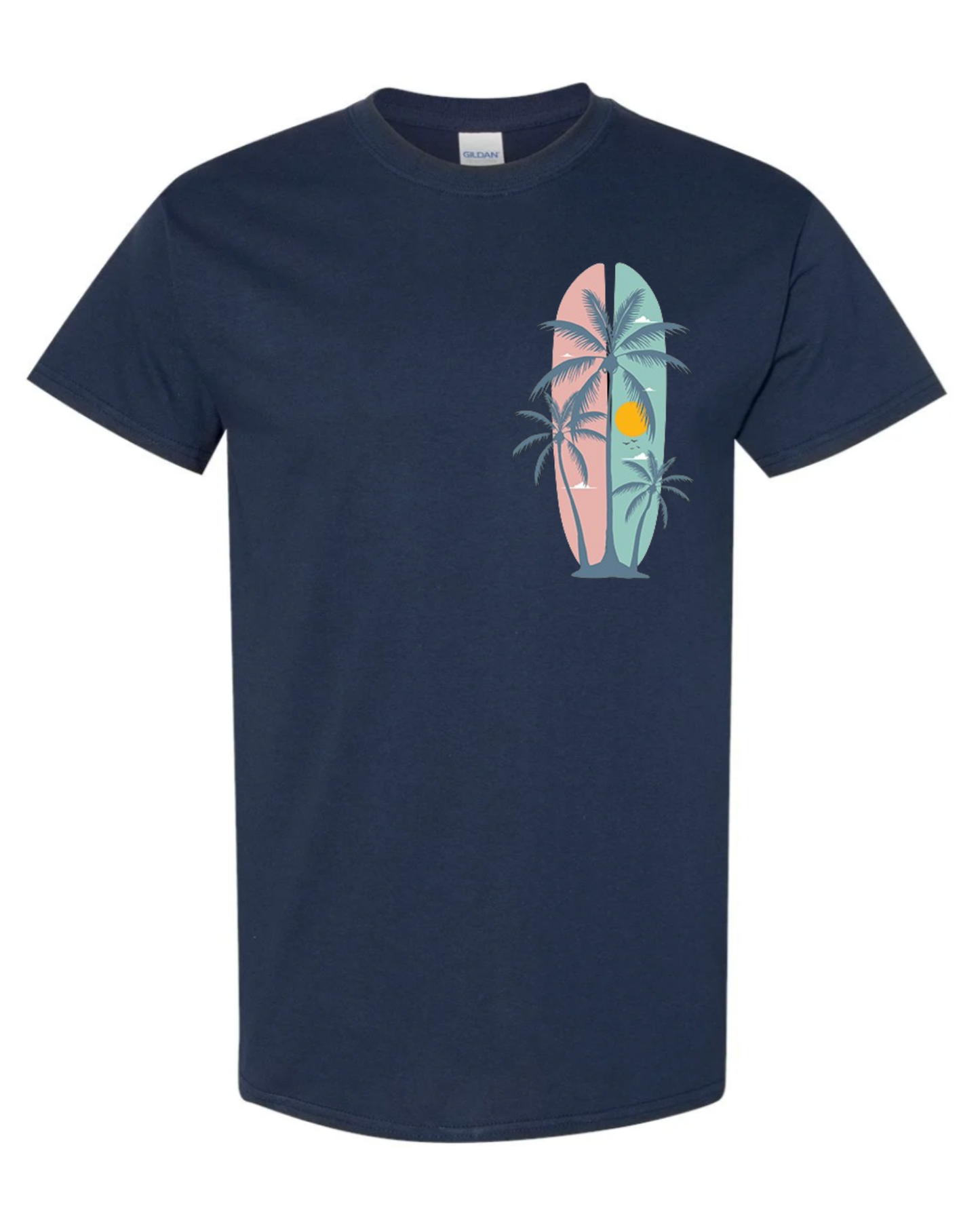 "Summer Palm Trees" Short Sleeve T-Shirt