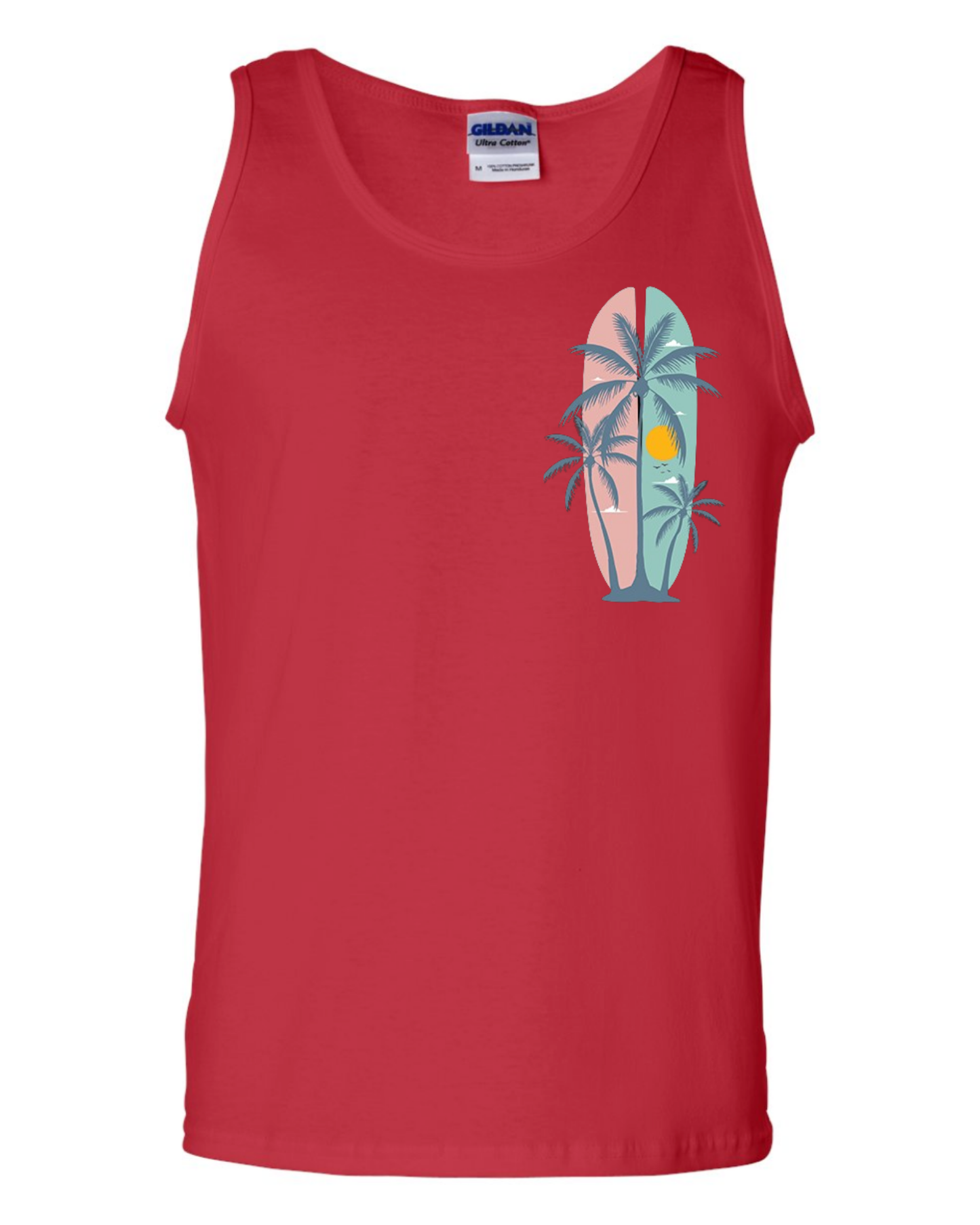 "Summer Palm Trees" Men's Tank Top