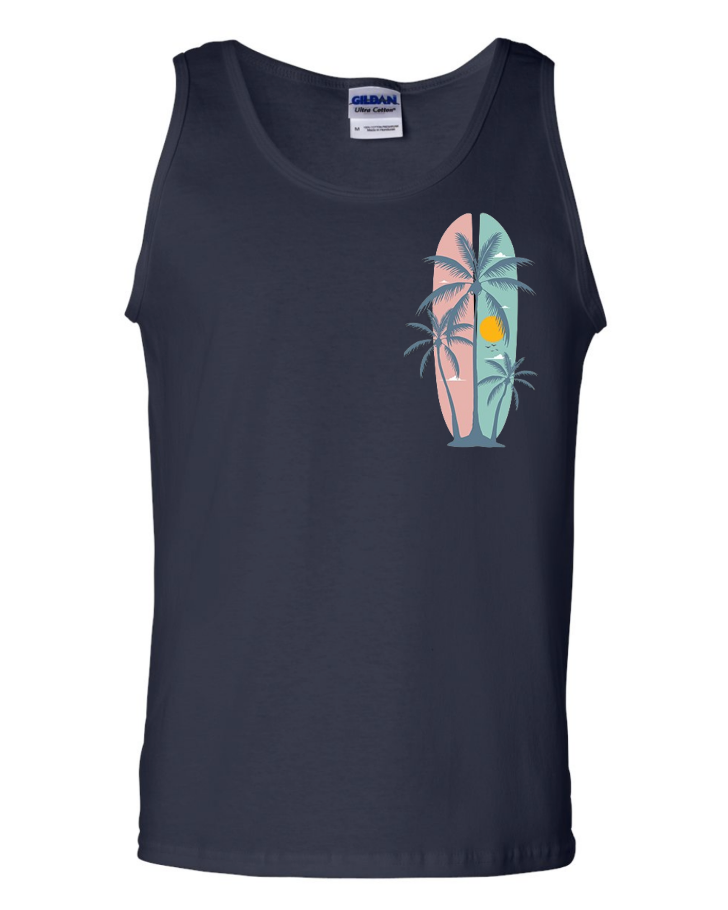 "Summer Palm Trees" Men's Tank Top