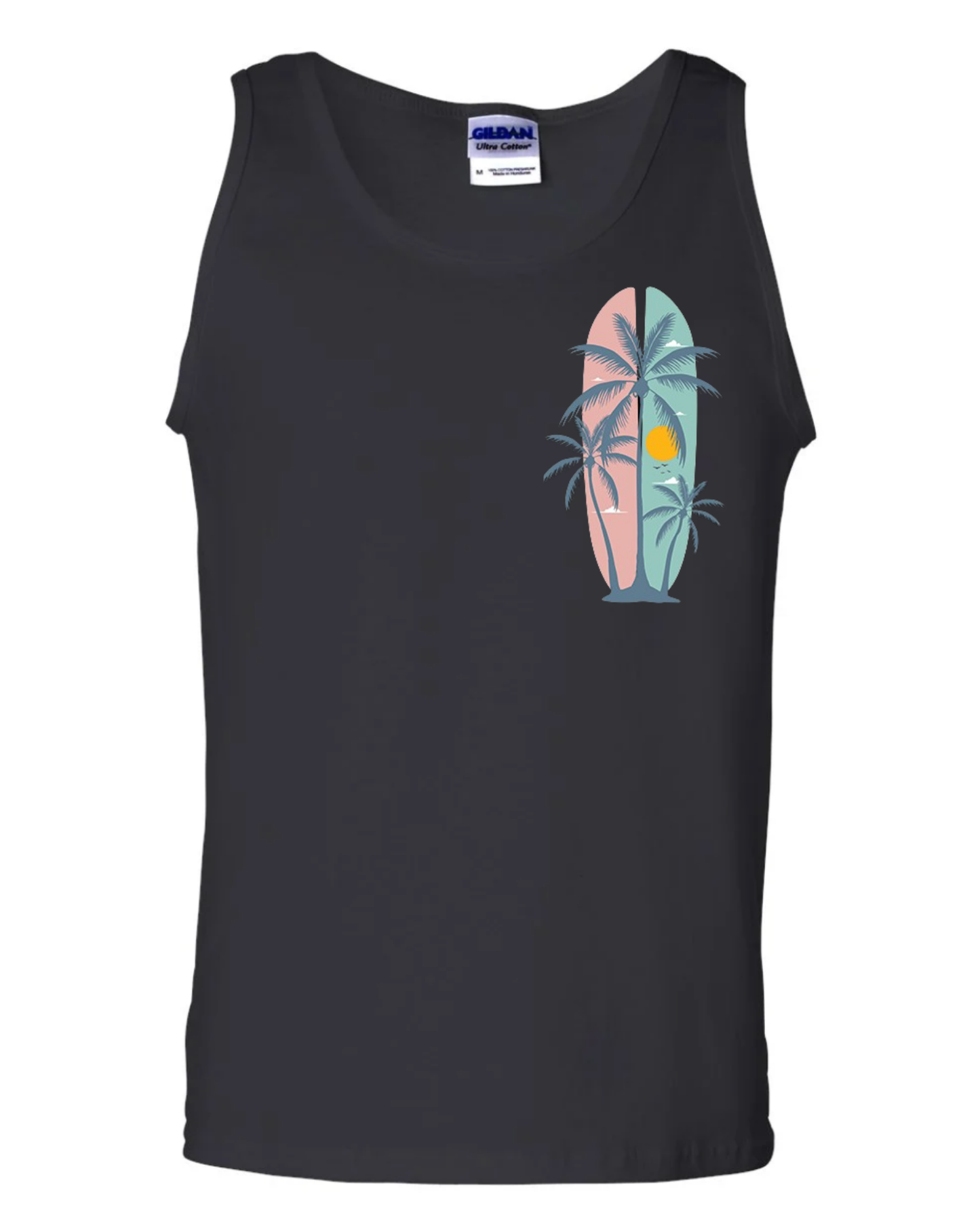 "Summer Palm Trees" Men's Tank Top