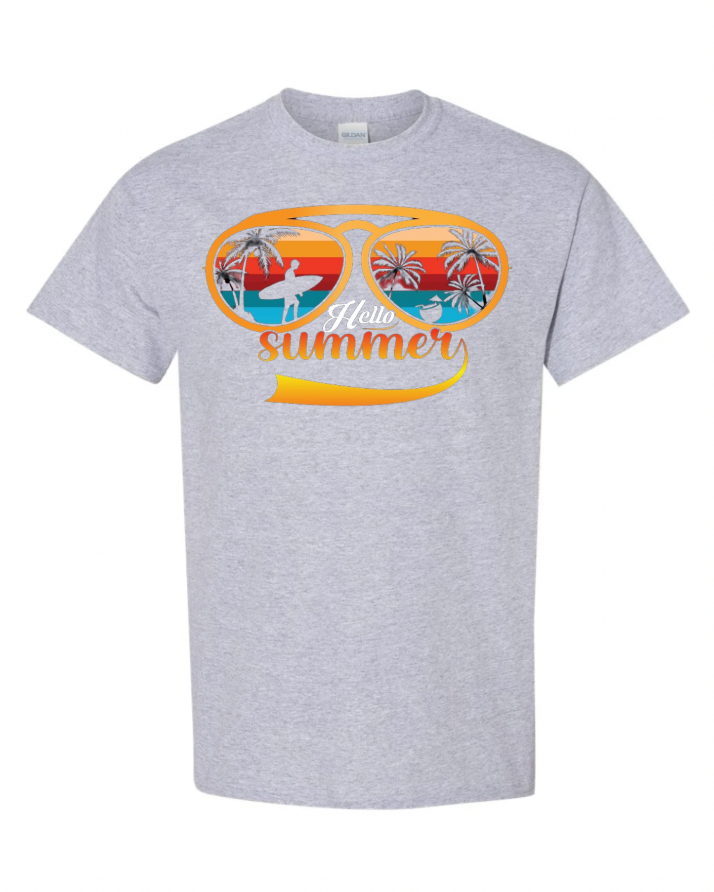 "Hello Summer" Short Sleeve T-Shirt