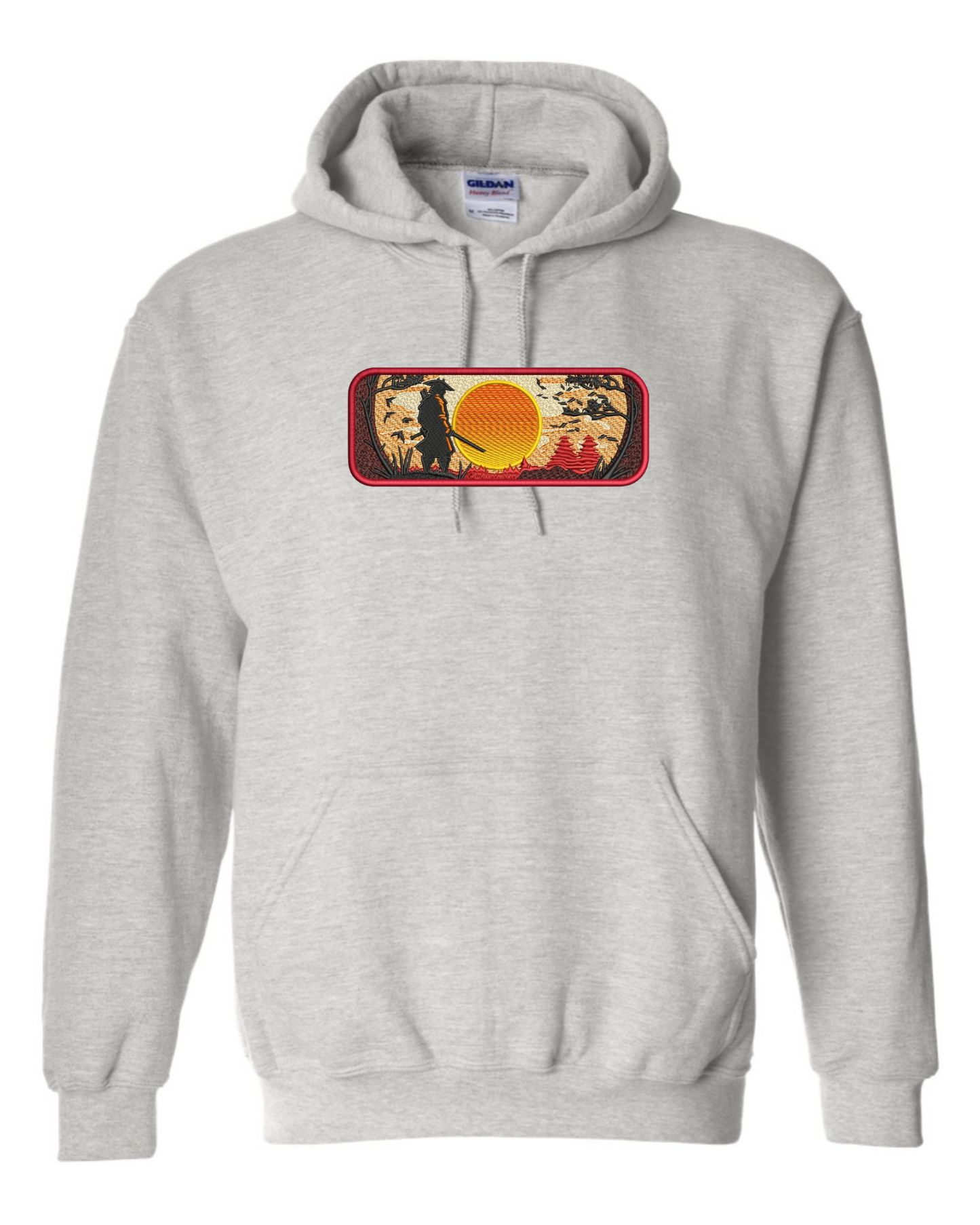 Samurai Sunrise Hooded Sweatshirt