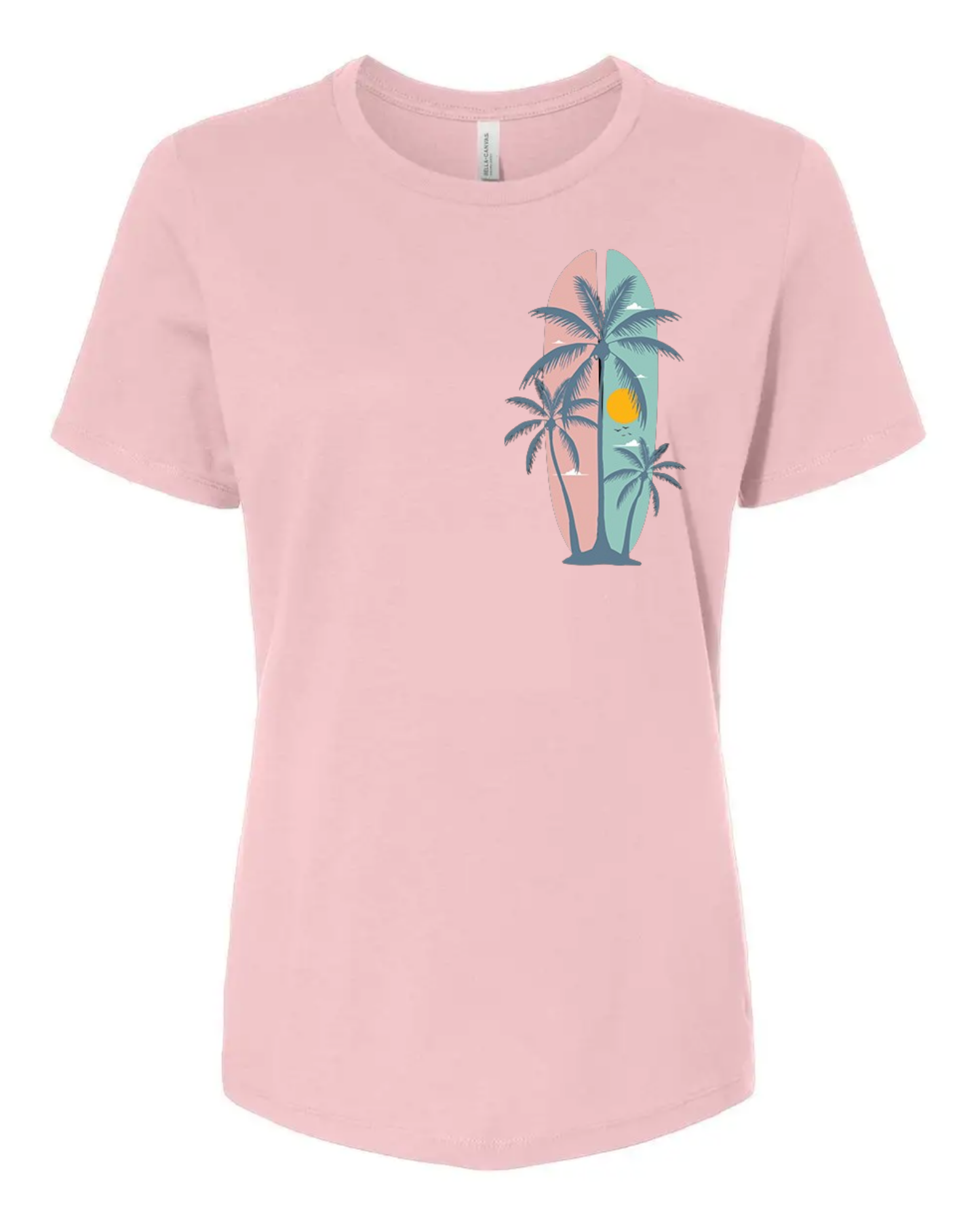 "Summer Palm Trees" Women's Short Sleeve T-Shirt