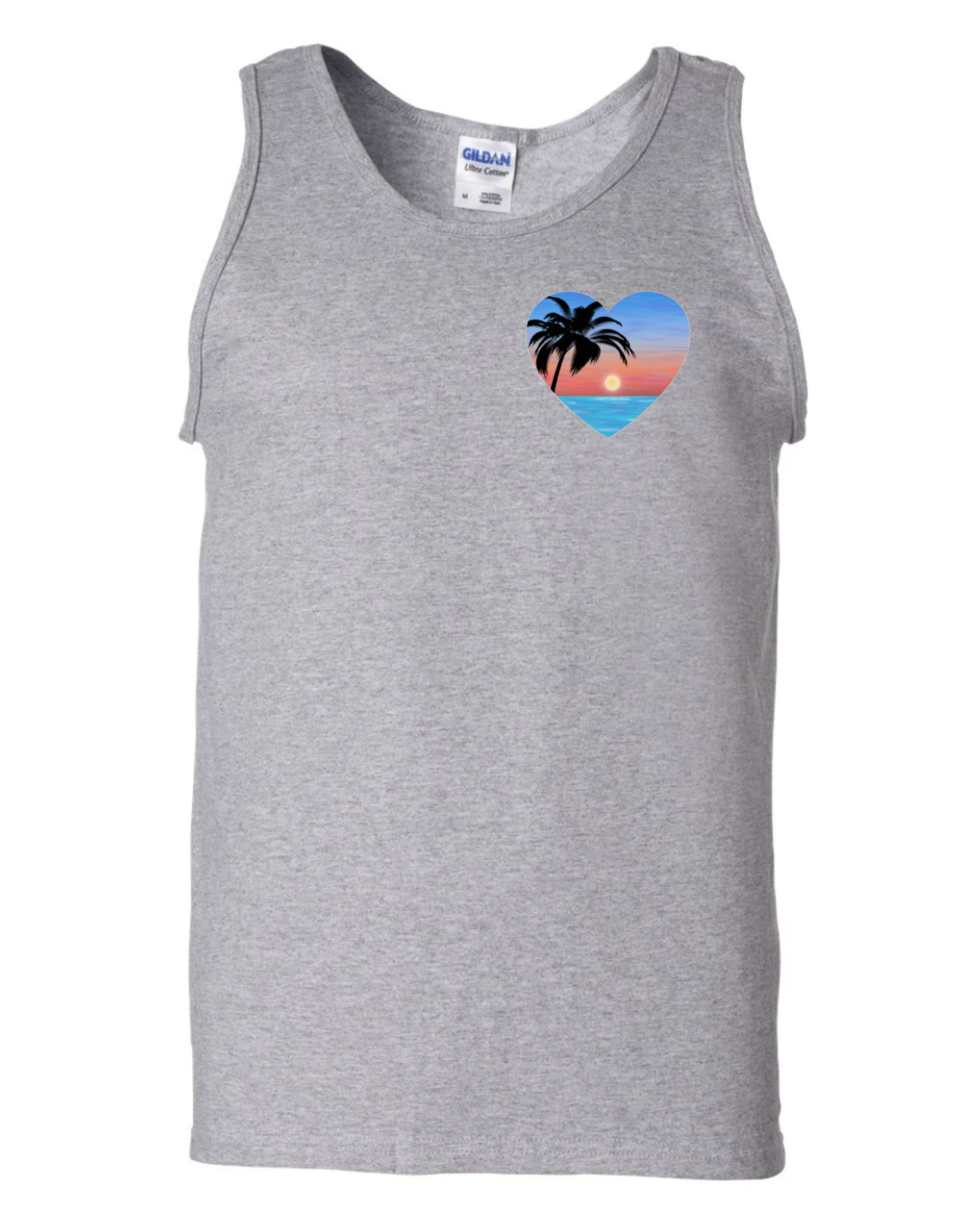 "Sunset Love" Men's Tank Top