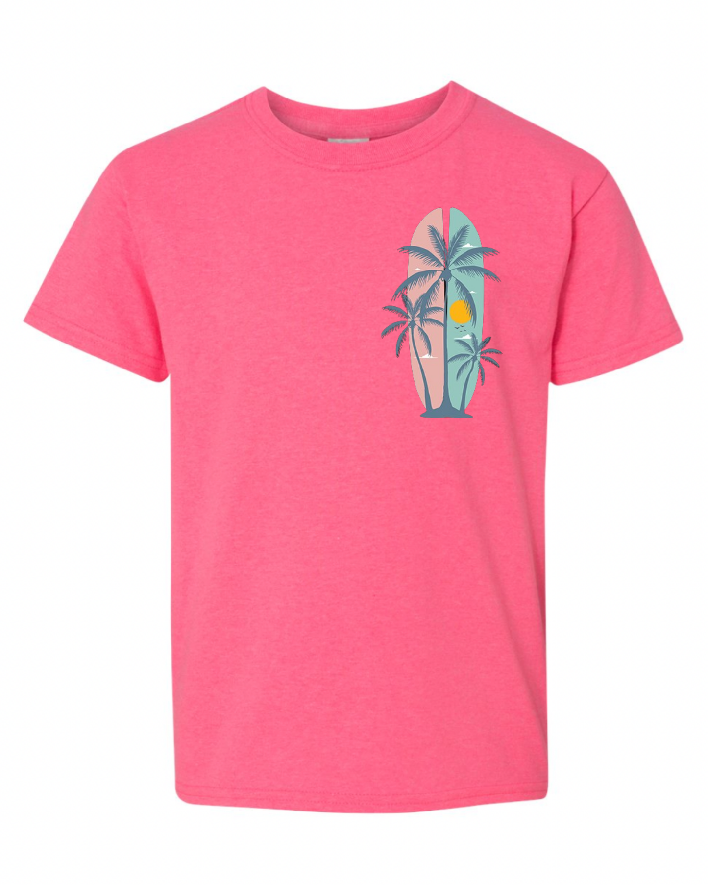 "Summer Palm Trees" Youth Short Sleeve T-shirt