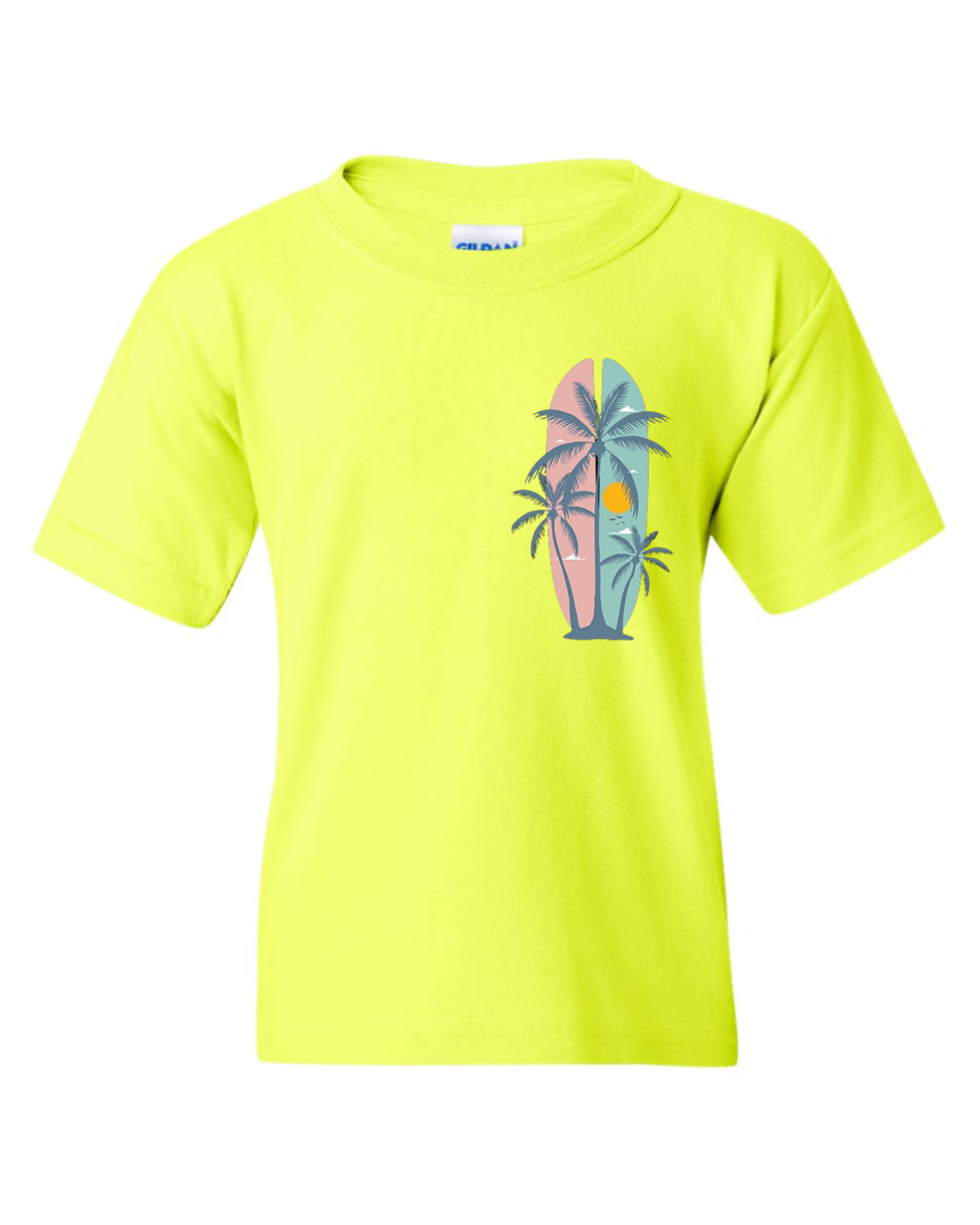 "Summer Palm Trees" Youth Short Sleeve T-shirt